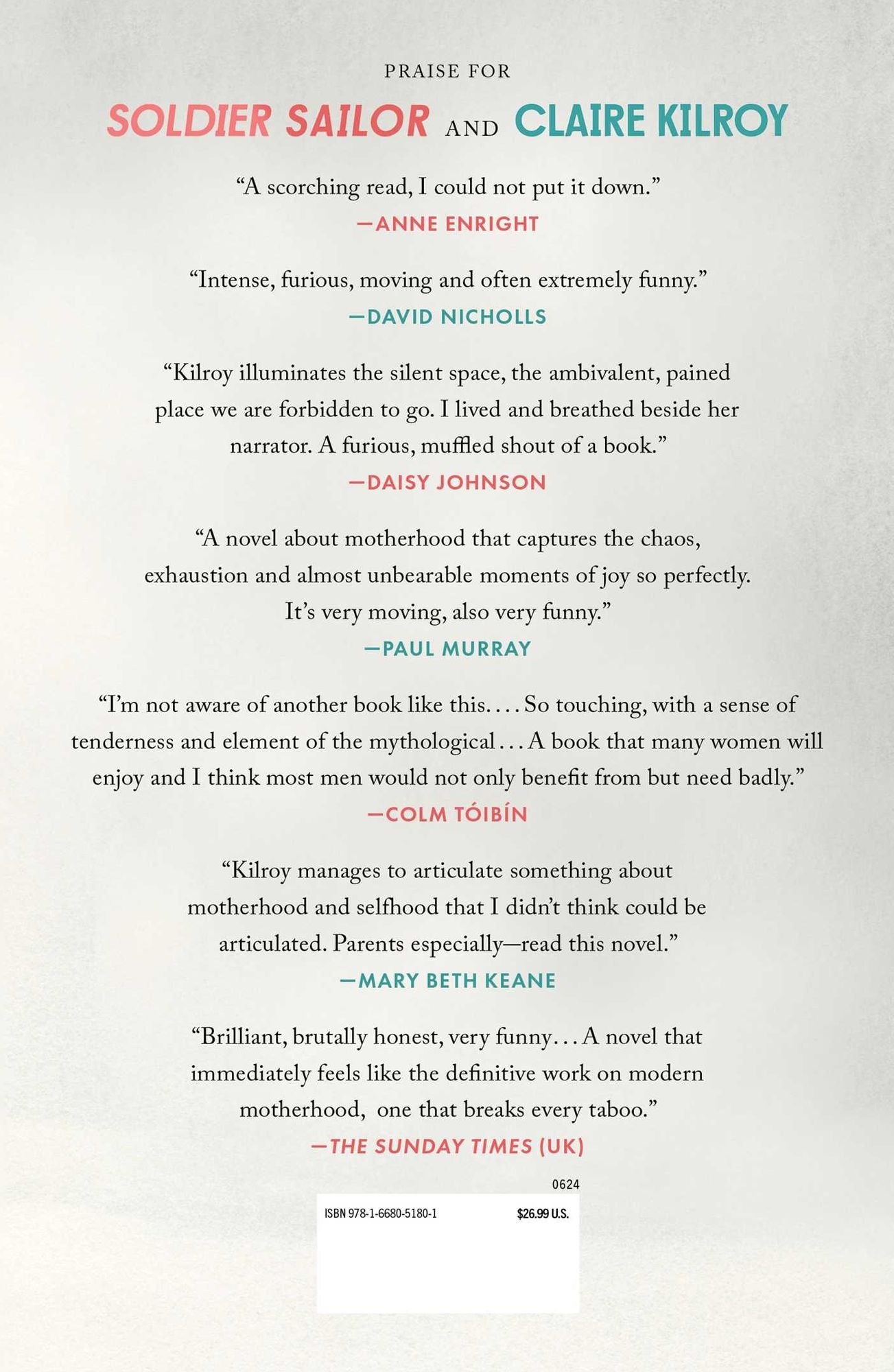 Soldier Sailor: A Novel