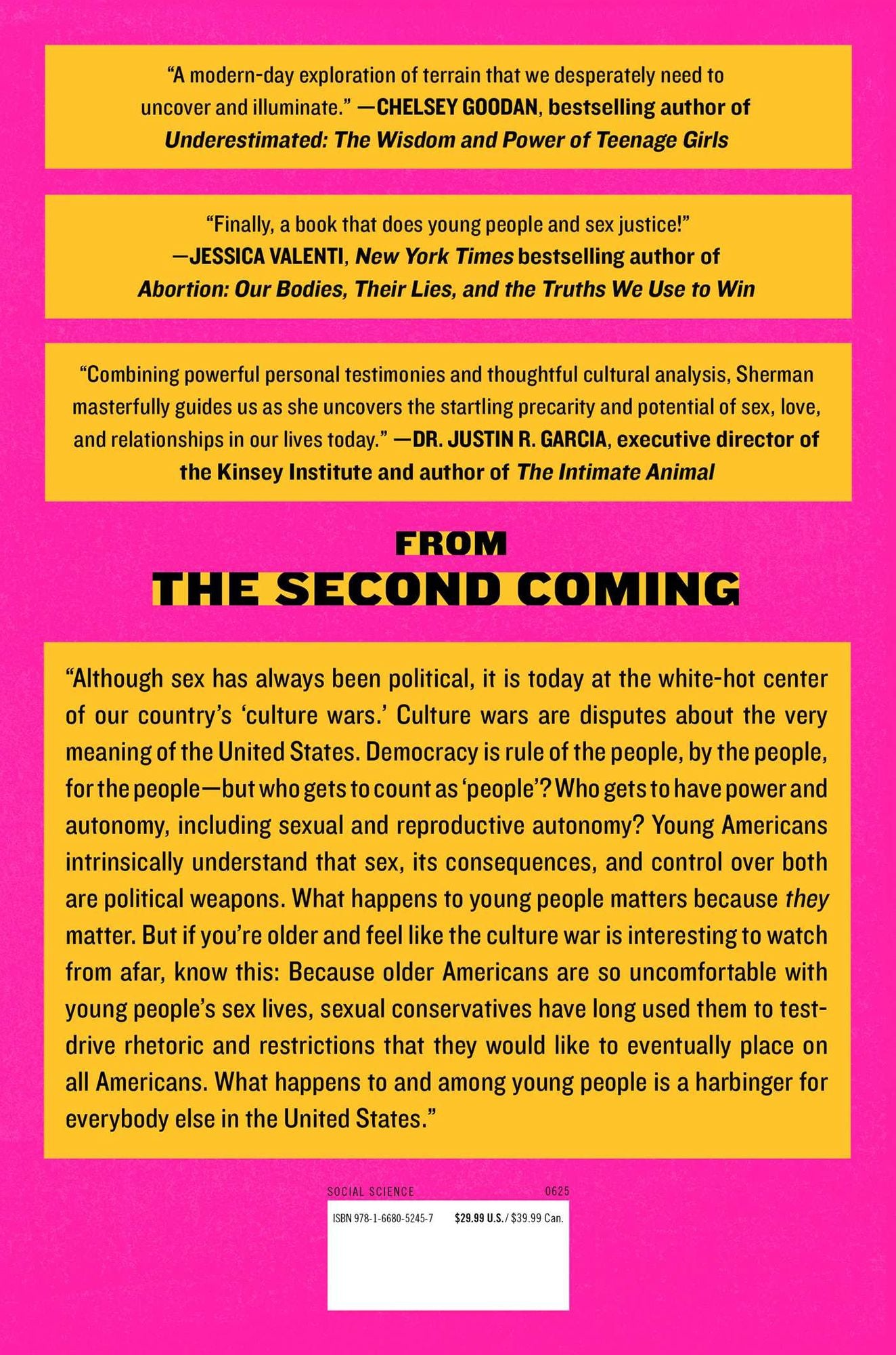 The Second Coming: Sex and the Next Generation's Fight Over Its Future