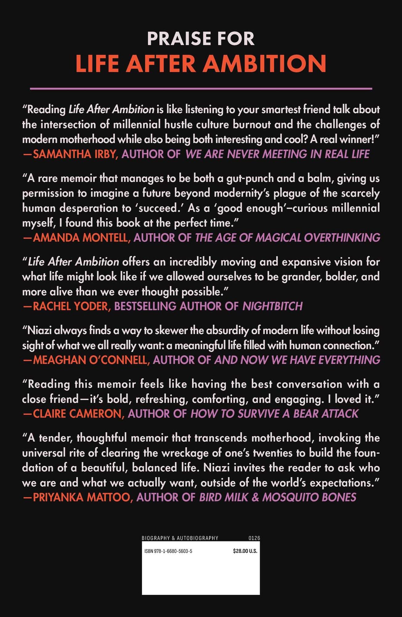 Life After Ambition: A "Good Enough" Memoir