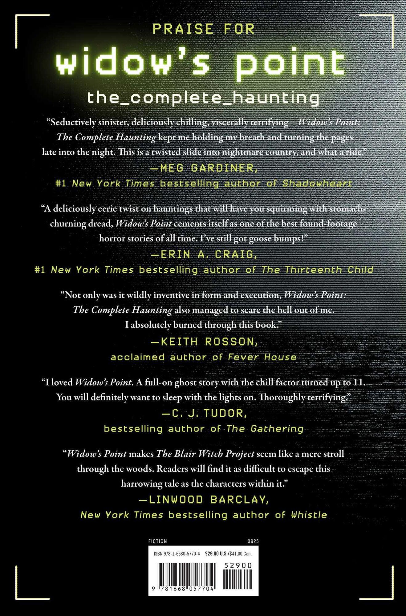 Widow's Point: The Complete Haunting