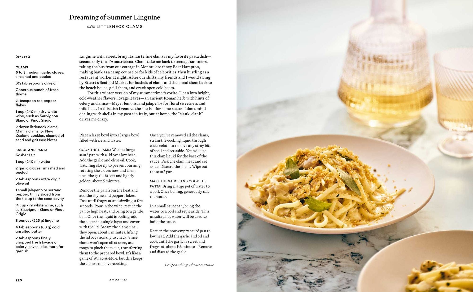 AMMAZZA!: Culinary Adventures from New York to Italy and Back Again (A Cookbook)