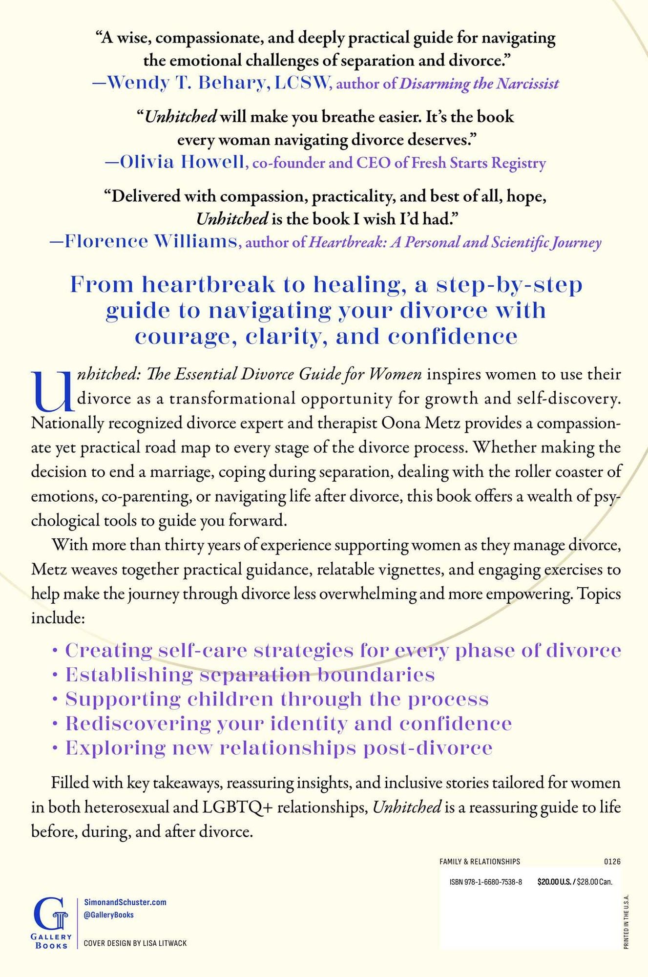 Unhitched: The Essential Divorce Guide for Women