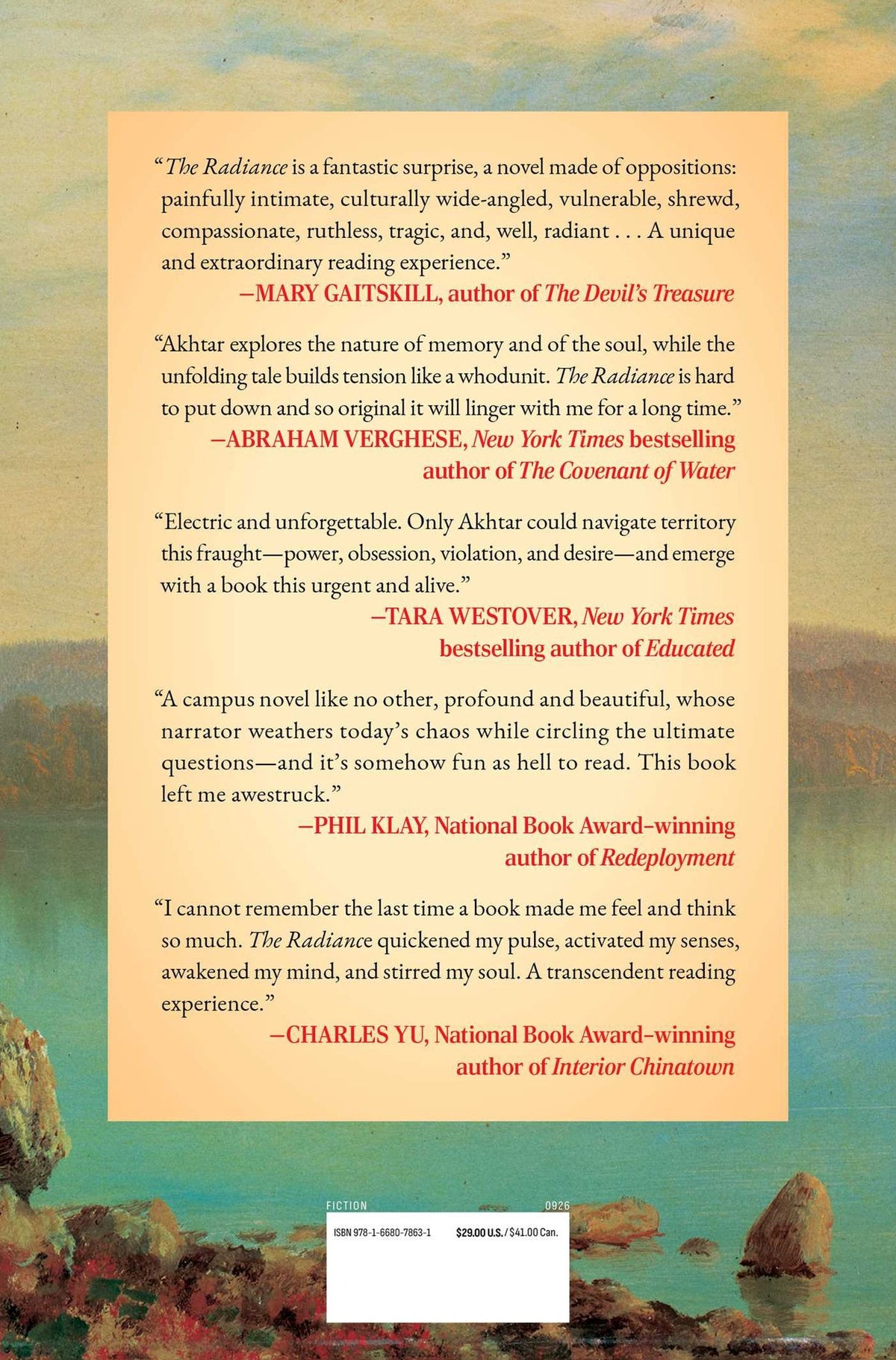 The Radiance: A Novel