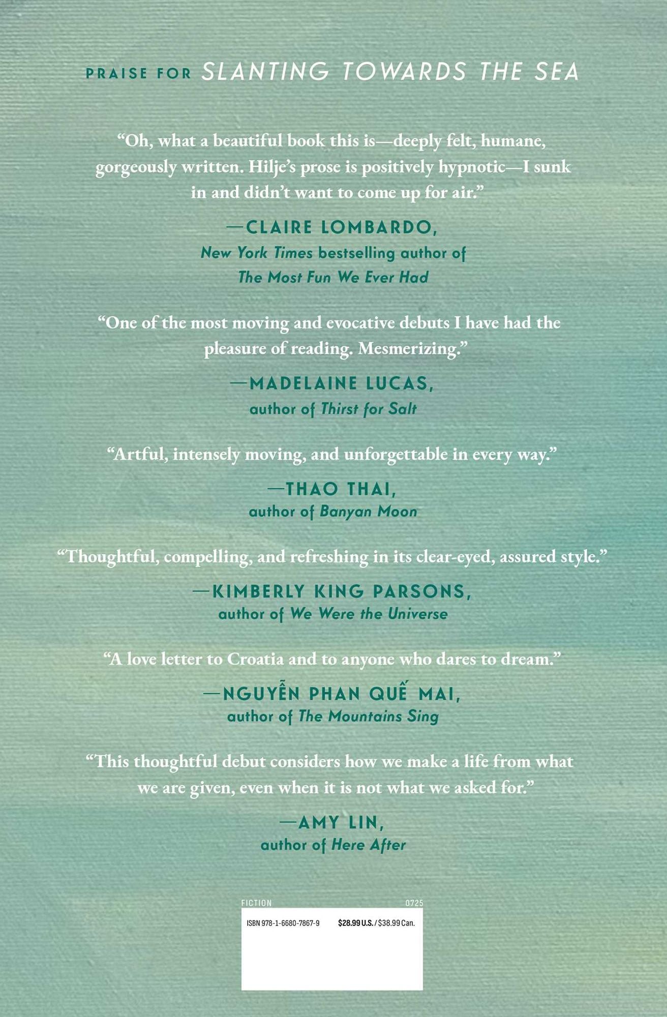 Slanting Towards the Sea: A Novel