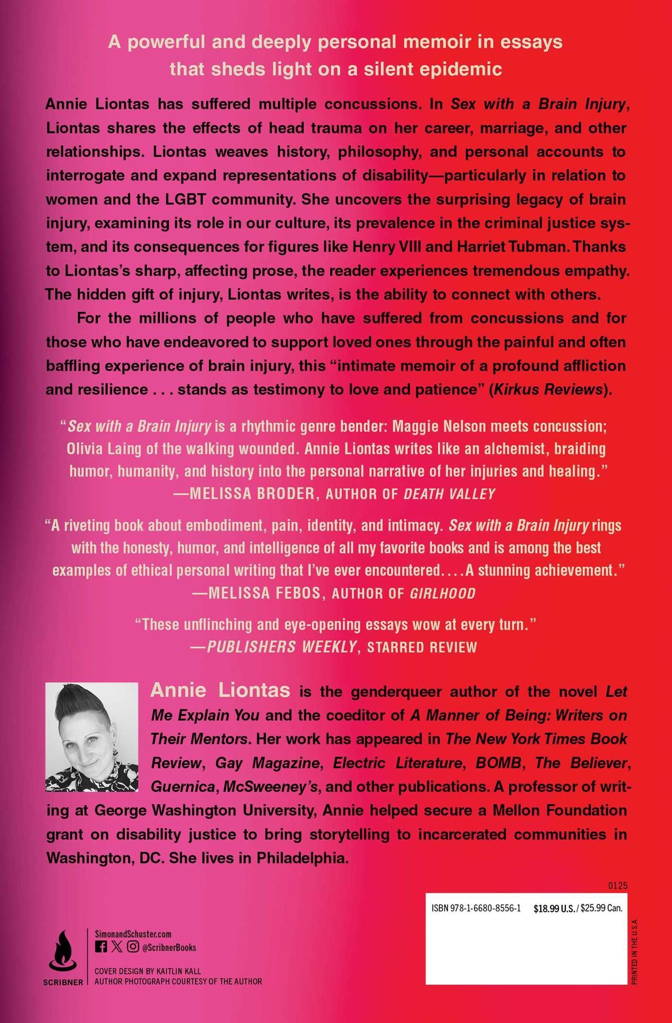 Sex with a Brain Injury: On Concussion and Recovery