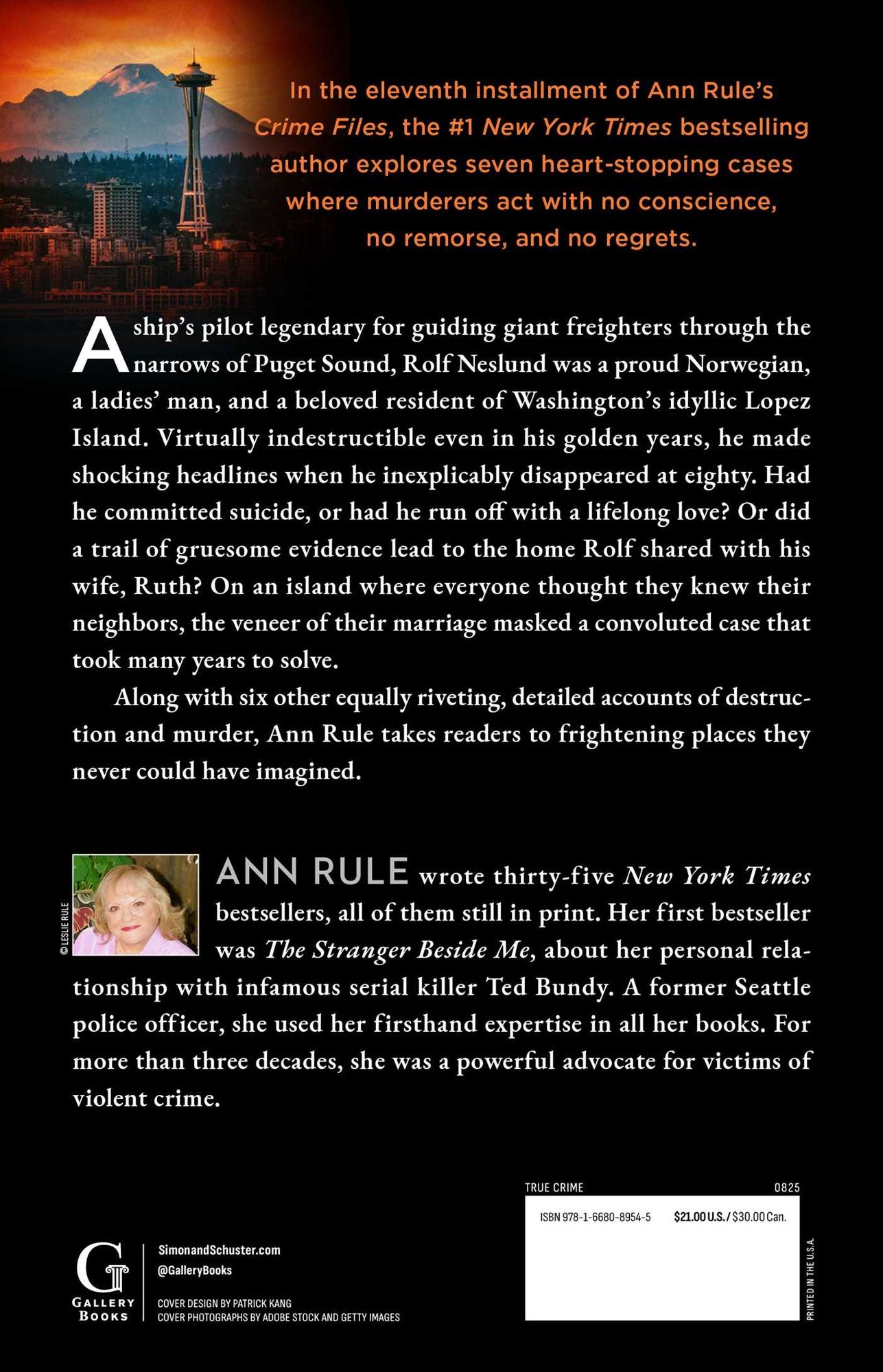No Regrets: Ann Rule's Crime Files: Volume 11