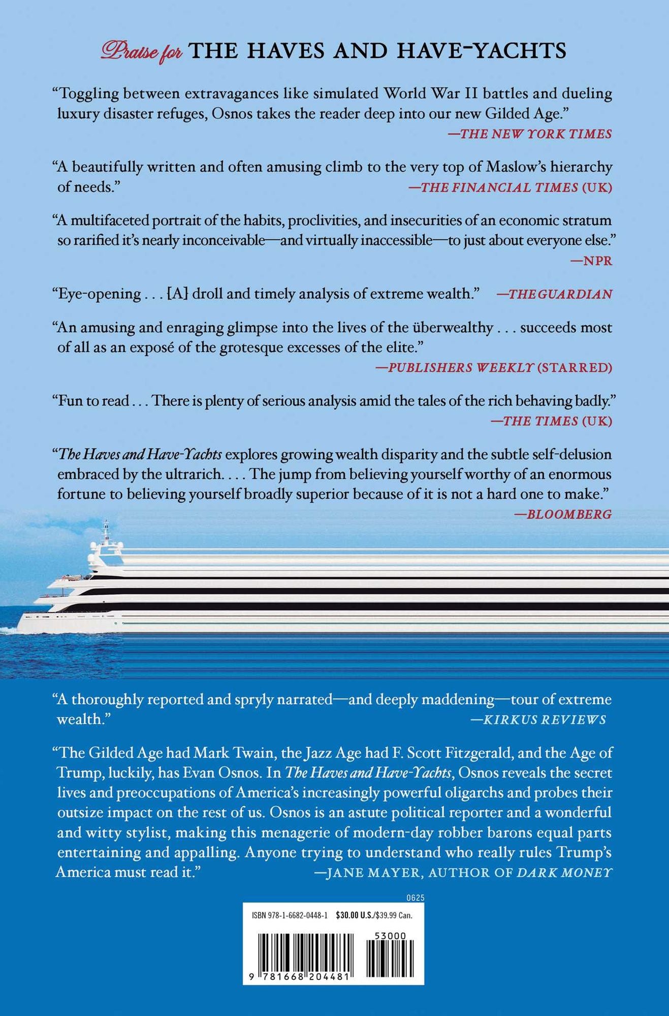 The Haves and Have-Yachts: Dispatches on the Ultrarich