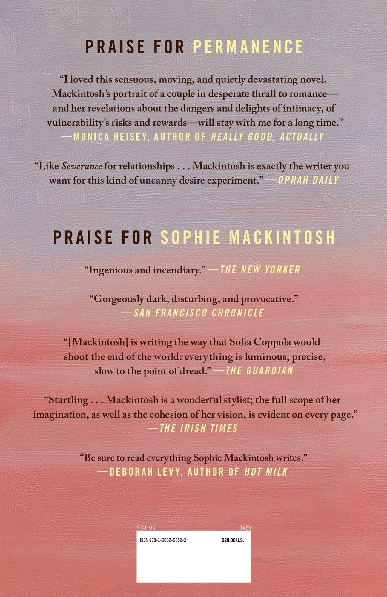 Permanence: A Novel