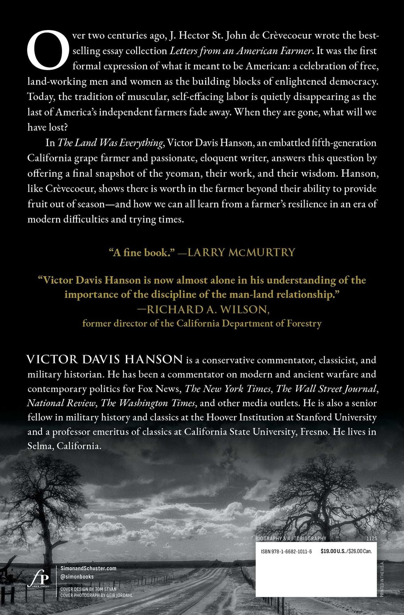 The Land Was Everything: Letters from an American Farmer
