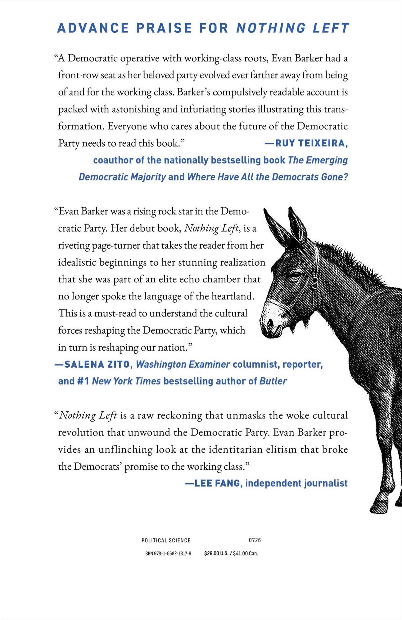 Nothing Left: Confessions of a Democratic Operative