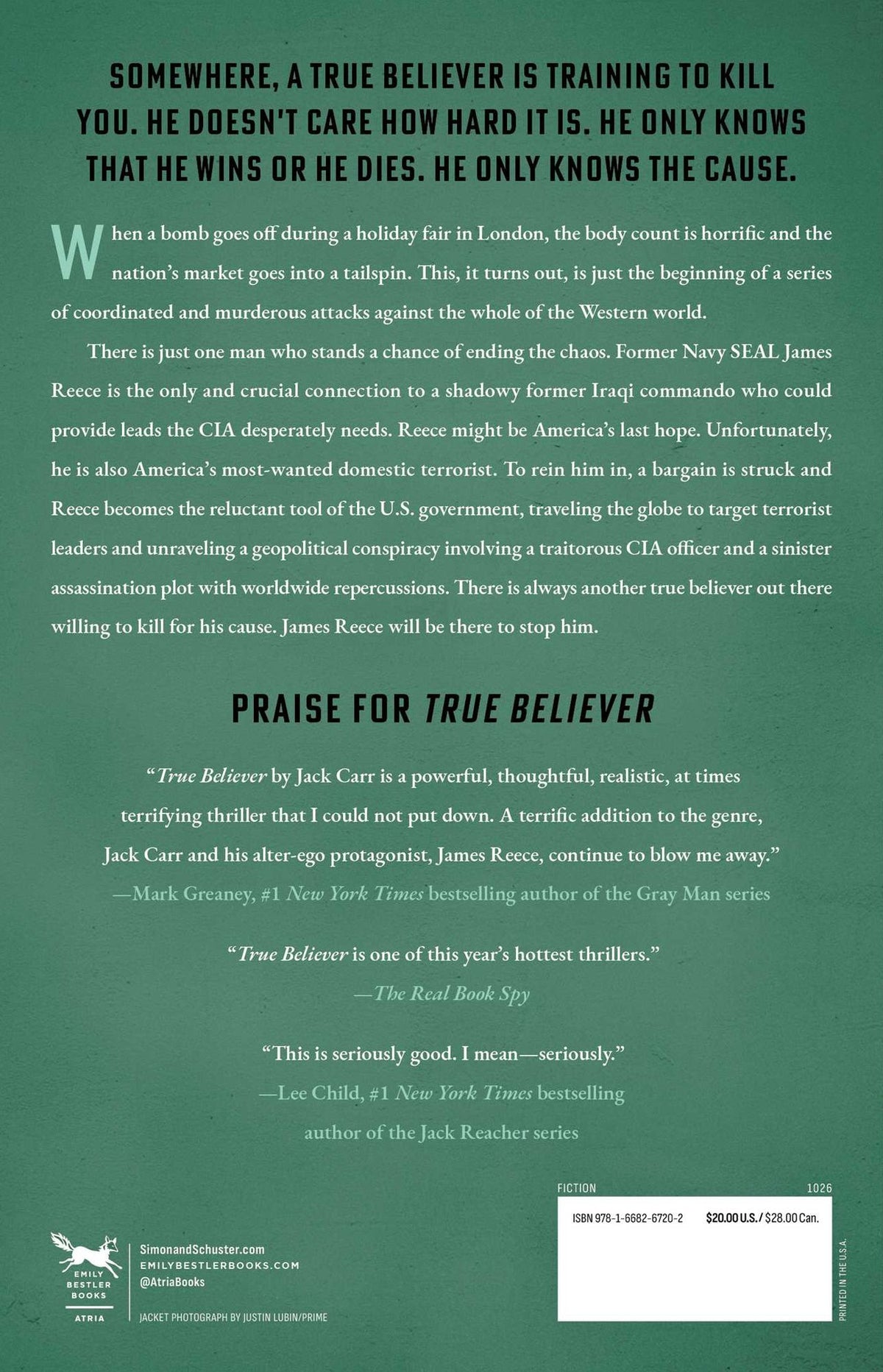 True Believer (Terminal List Series #2)