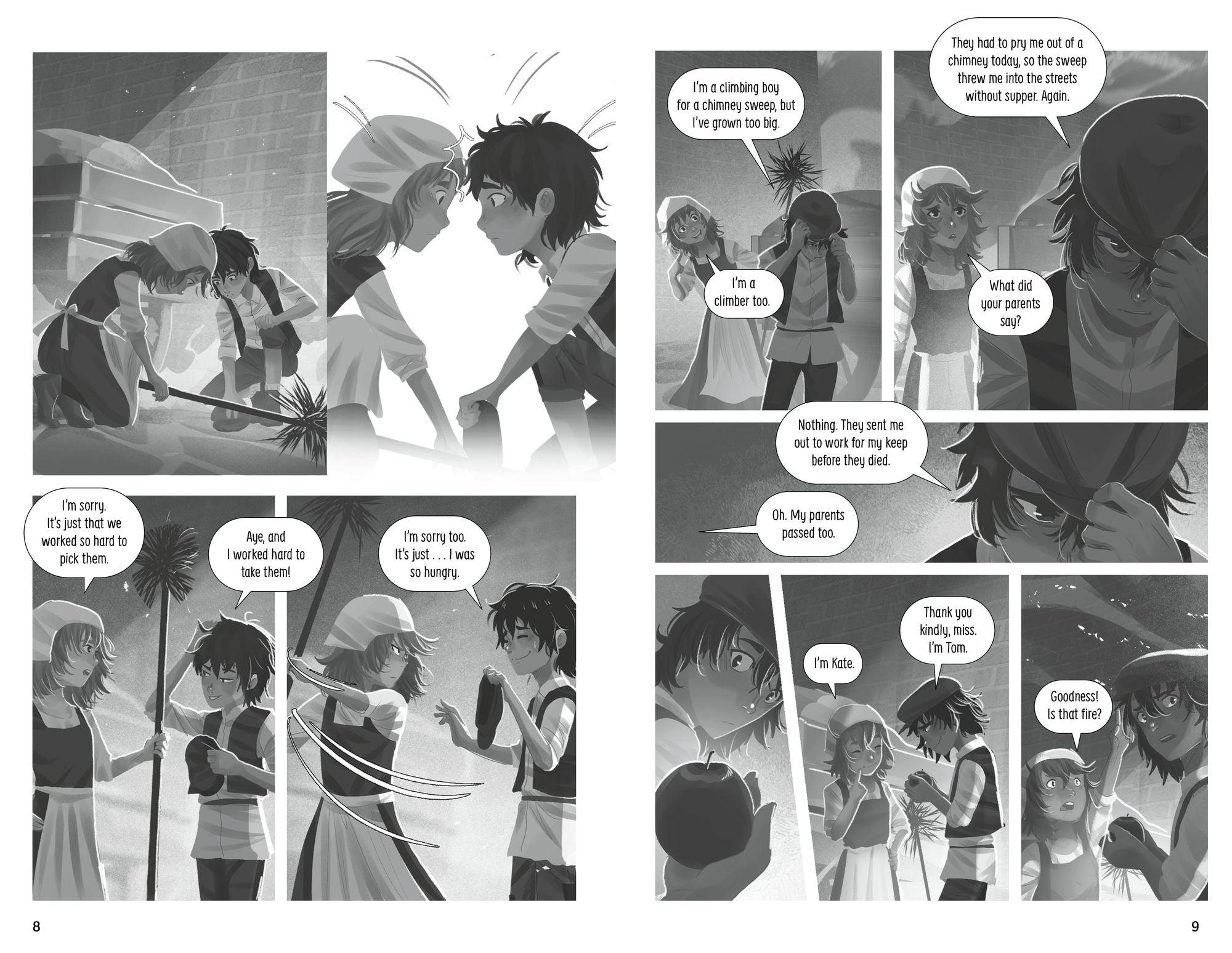 Kate and the City of Fire: A Great Fire of London Graphic Novel