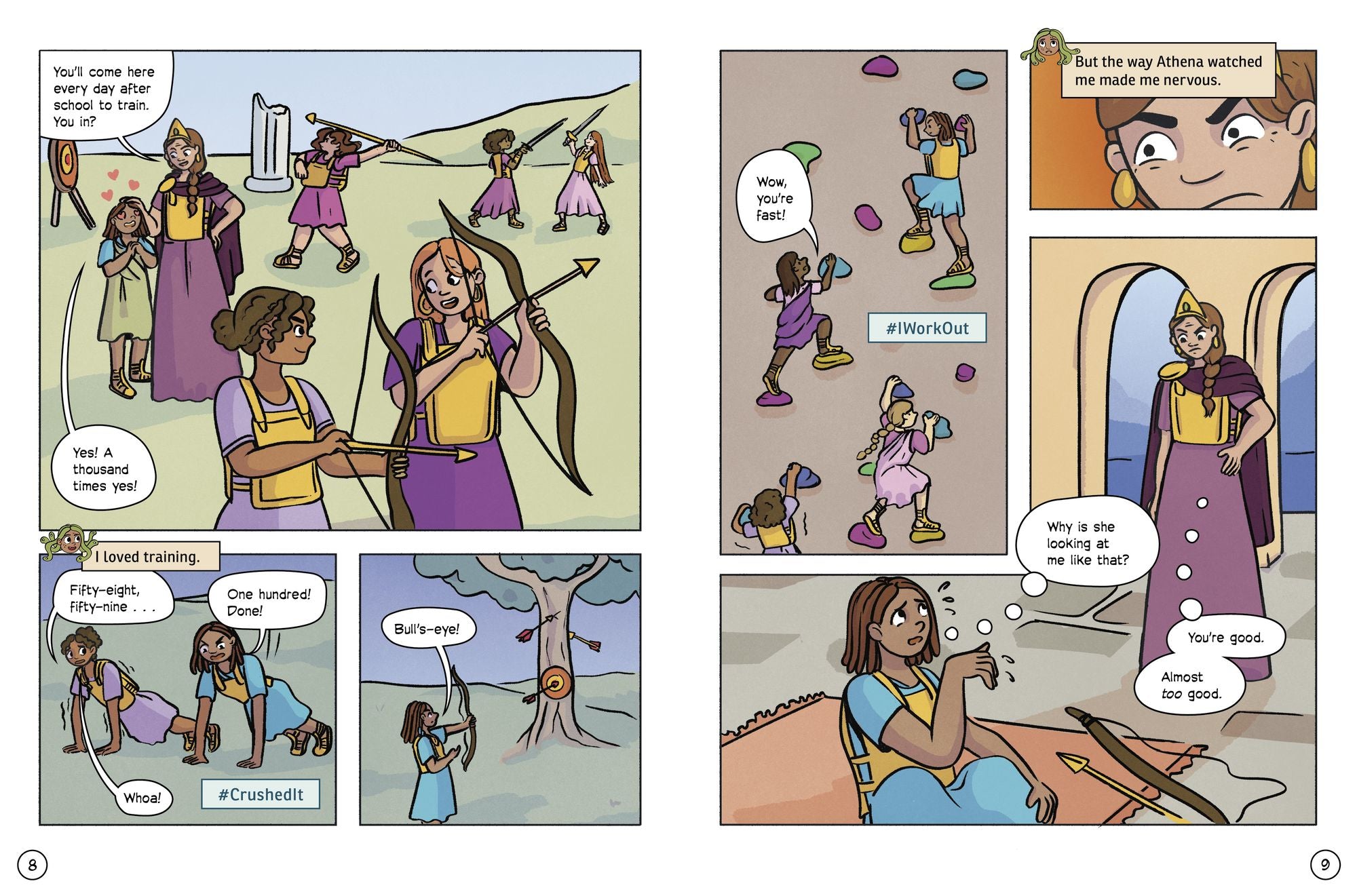 The Curse of Medusa: A Modern Graphic Greek Myth