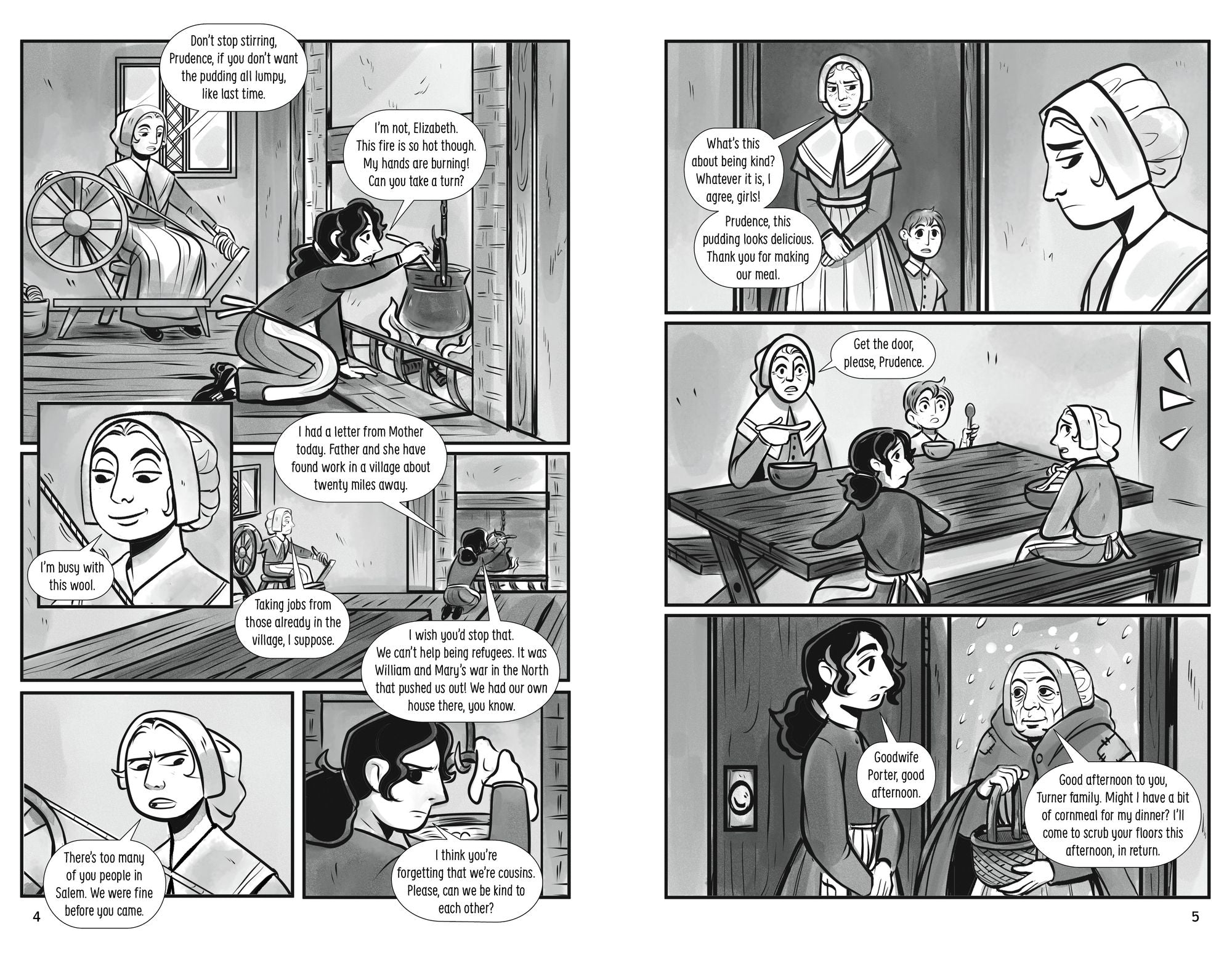Prudence Under Suspicion: A Salem Witch Trial Graphic Novel