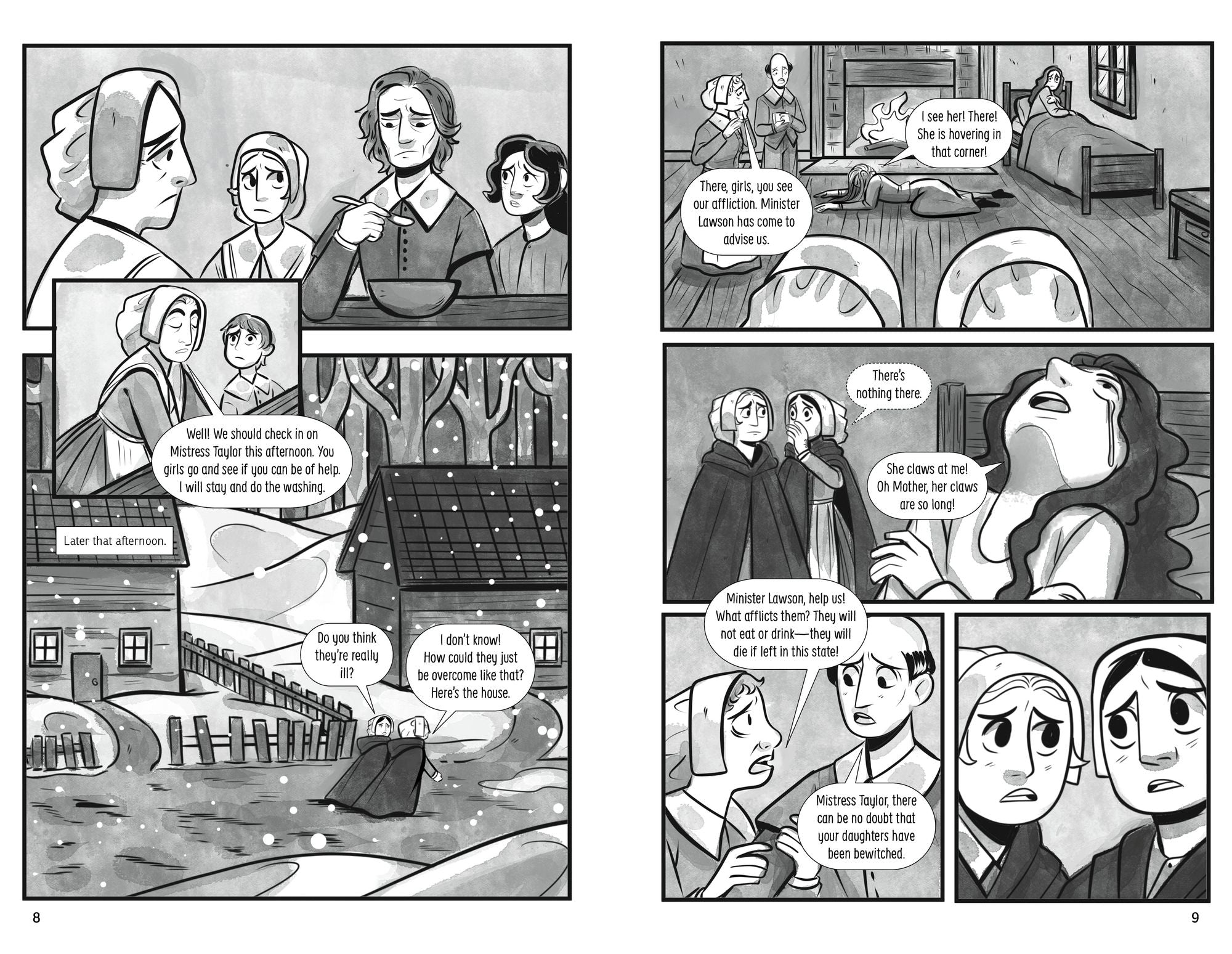 Prudence Under Suspicion: A Salem Witch Trial Graphic Novel