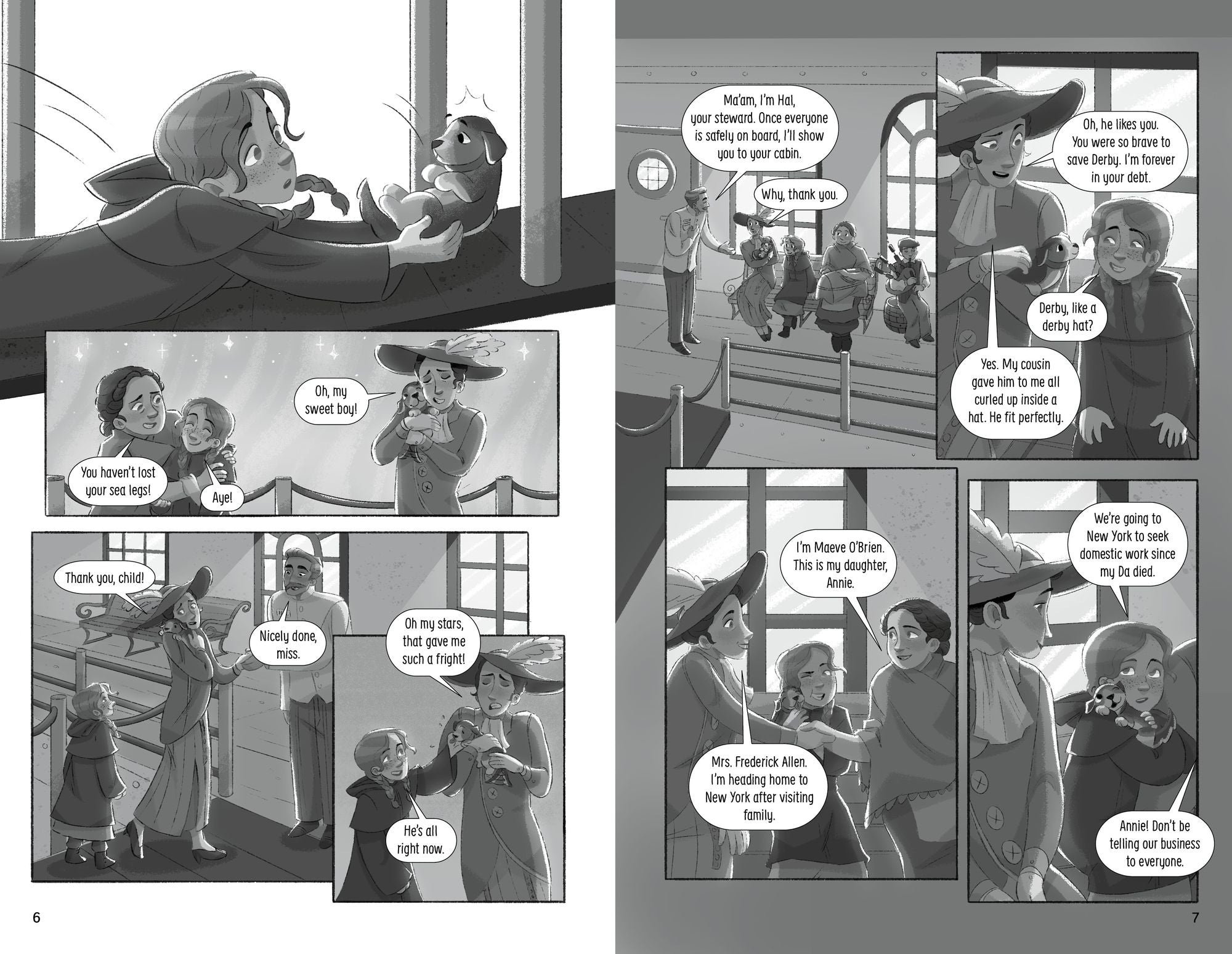 Annie and the Unsinkable Ship: A Titanic Graphic Novel