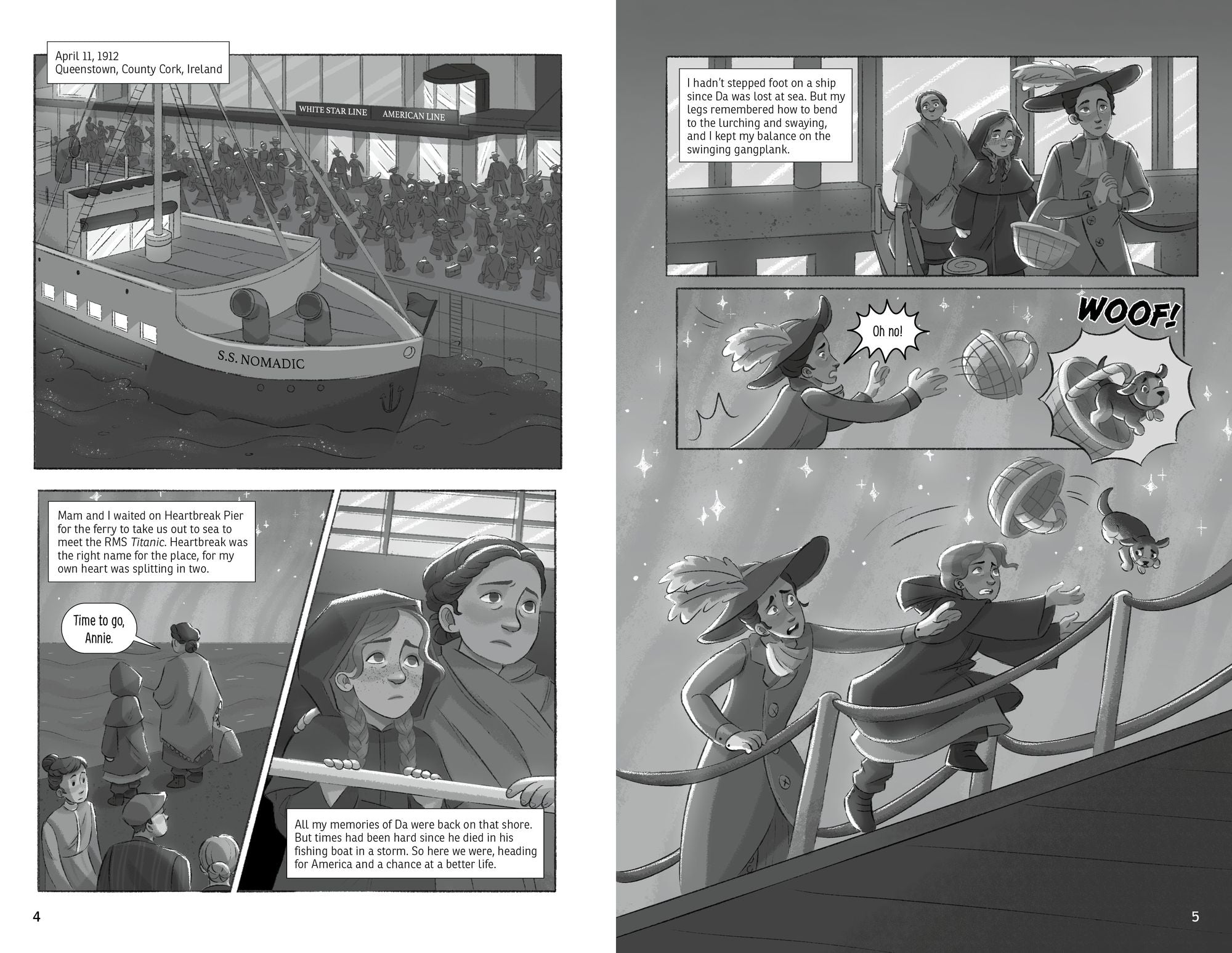 Annie and the Unsinkable Ship: A Titanic Graphic Novel