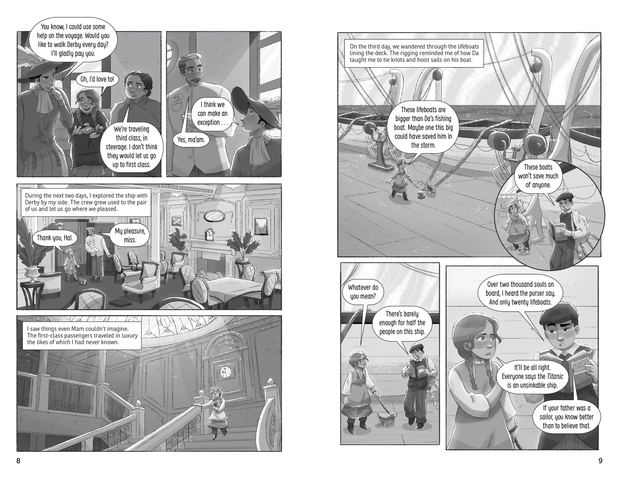 Annie and the Unsinkable Ship: A Titanic Graphic Novel