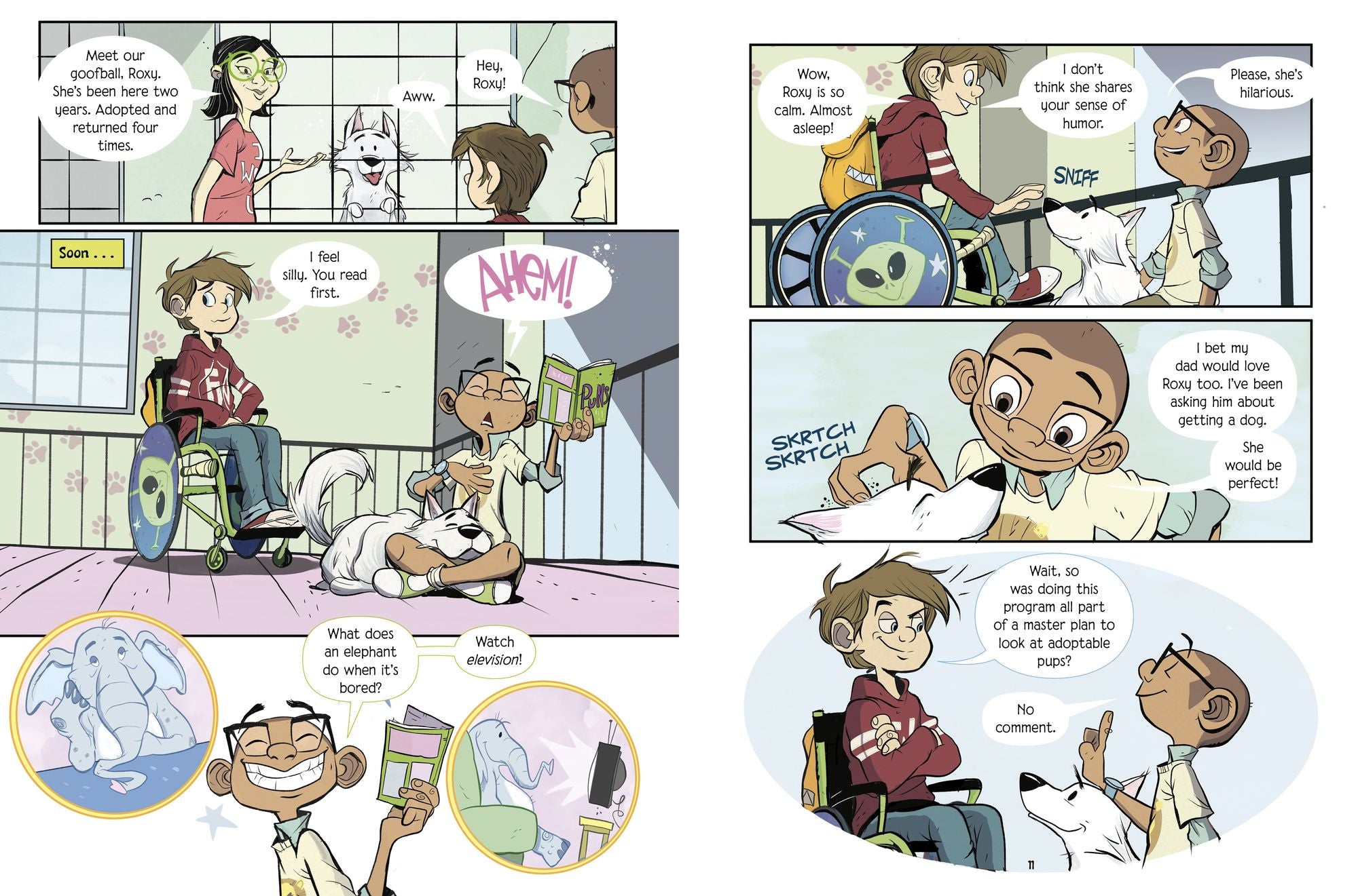 The Fantastic Freewheeler and the Dog Dilemma: A Graphic Novel