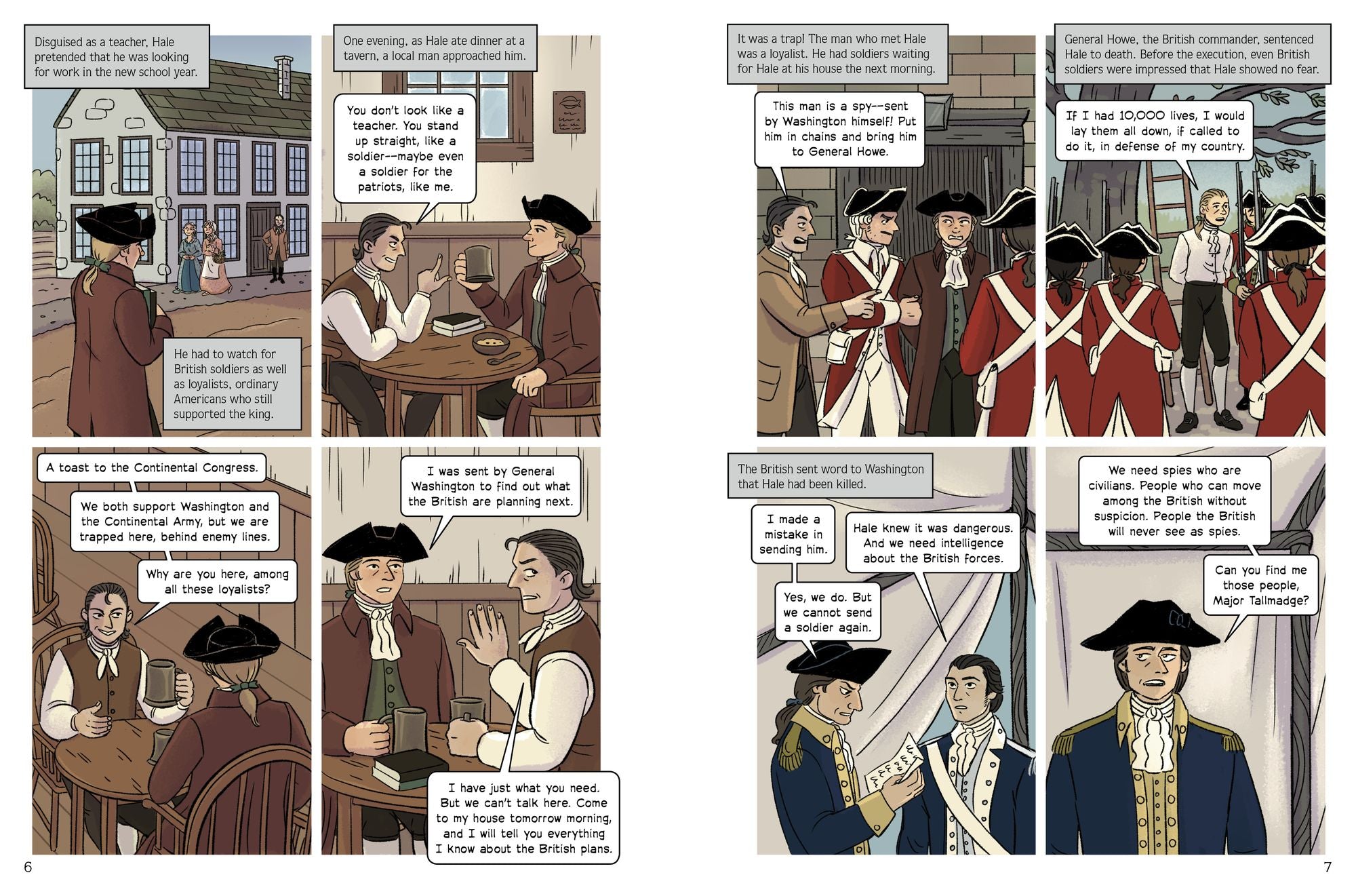 The Spy Who Wore Petticoats: A Graphic Novel Biography of Anna Strong