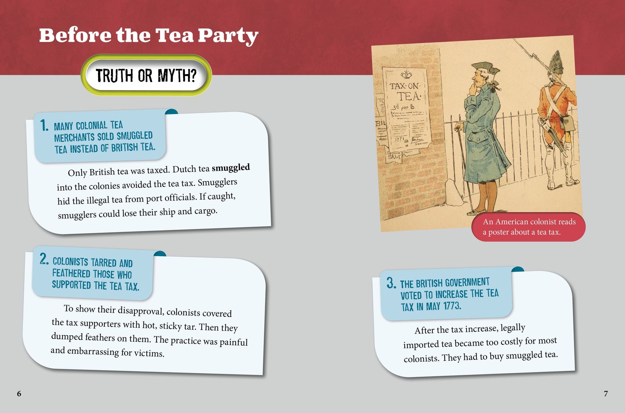 The Boston Tea Party: Spot the Myths