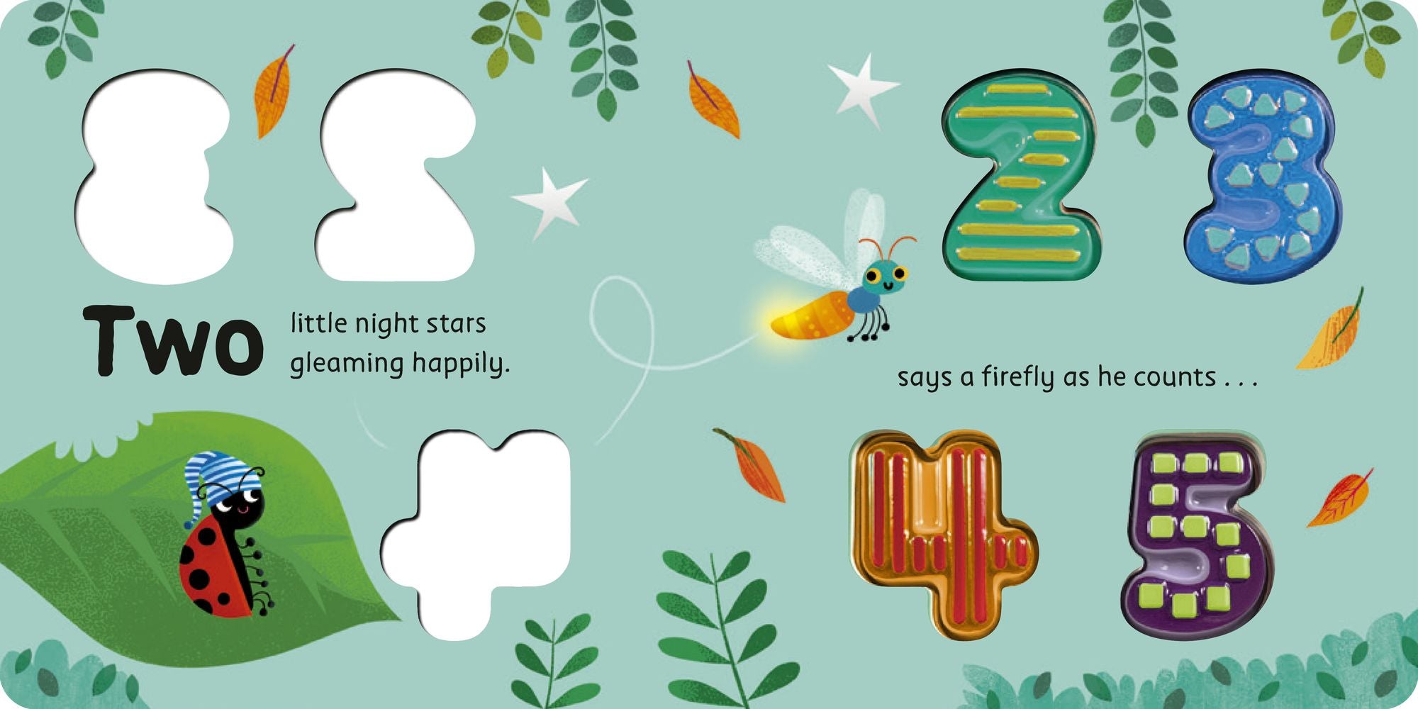 123 Sleepy Me: A Textured Touch Counting Book