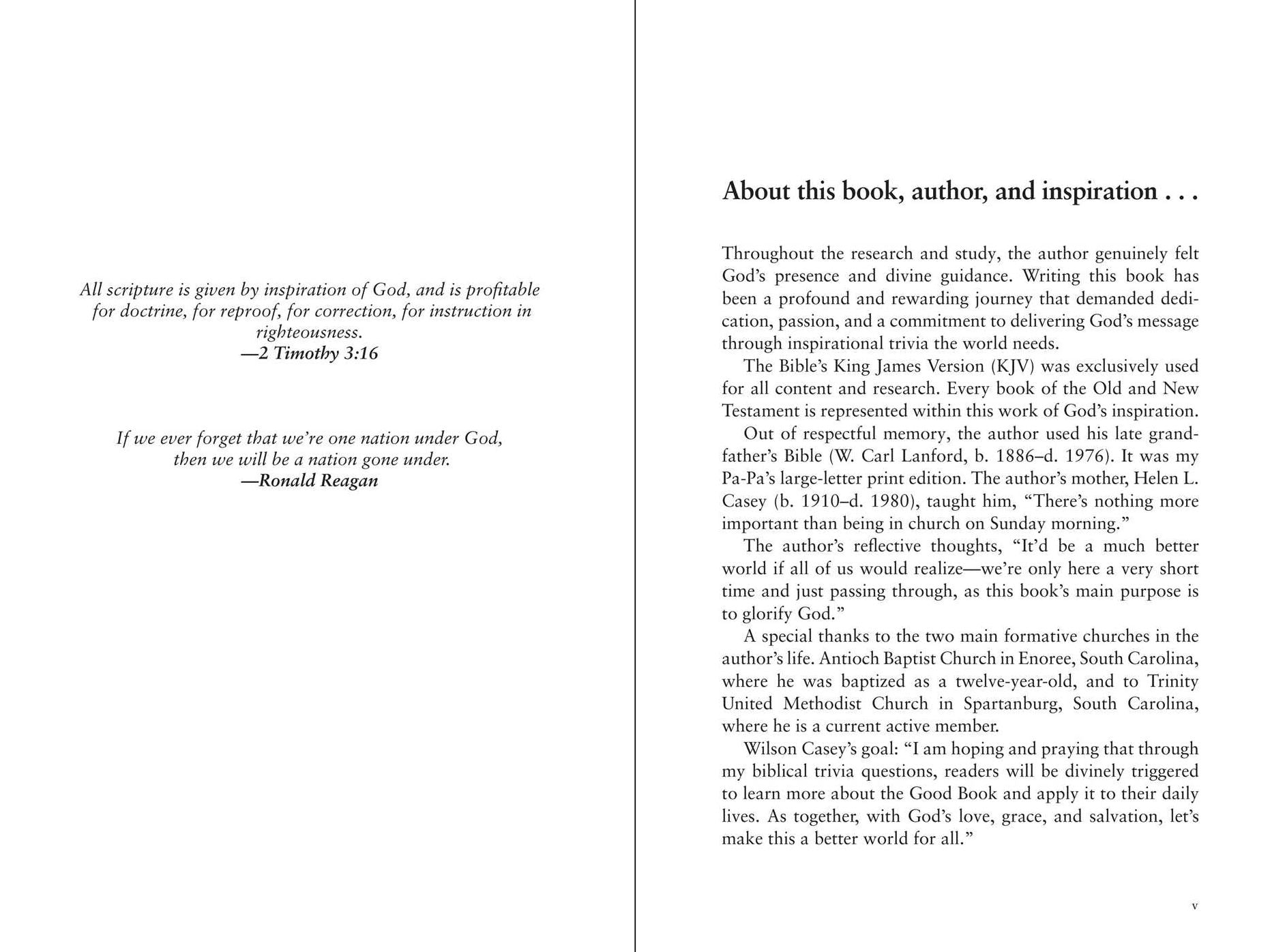 Quest for Bible Knowledge: 1,206 Trivia Questions to Sharpen Your Understanding of Scripture