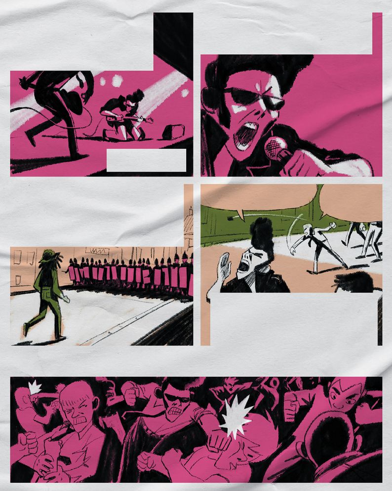 Punk Rock in Comics!