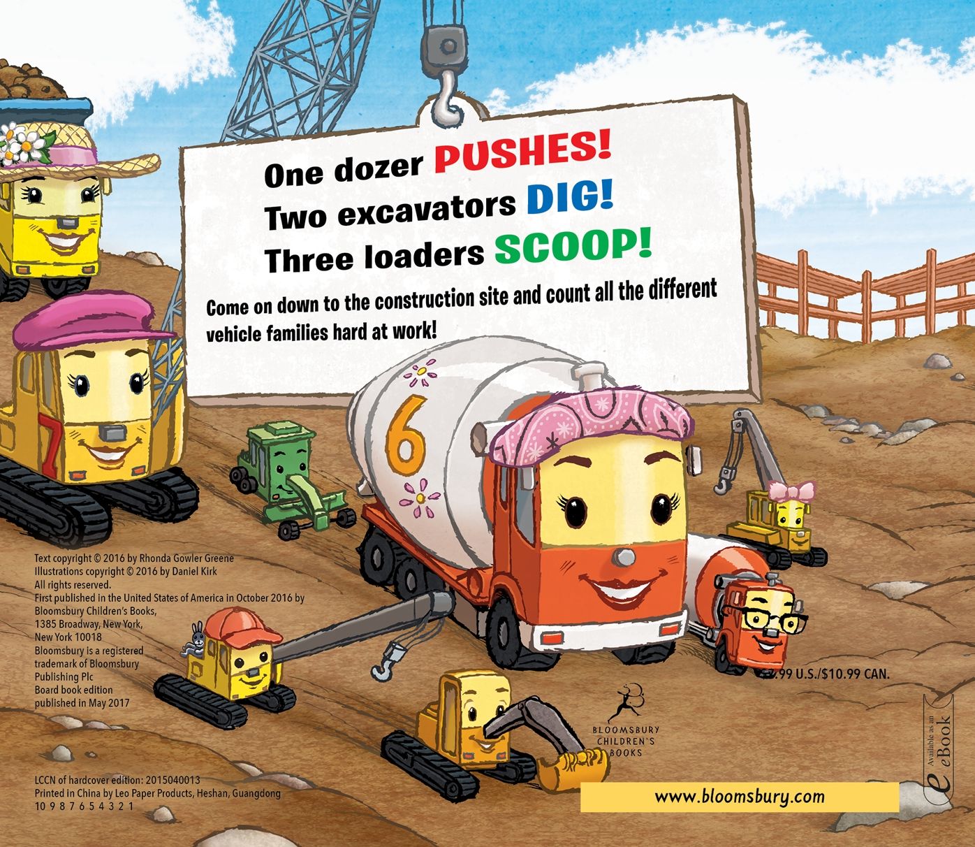 Push! Dig! Scoop!: A Construction Counting Rhyme
