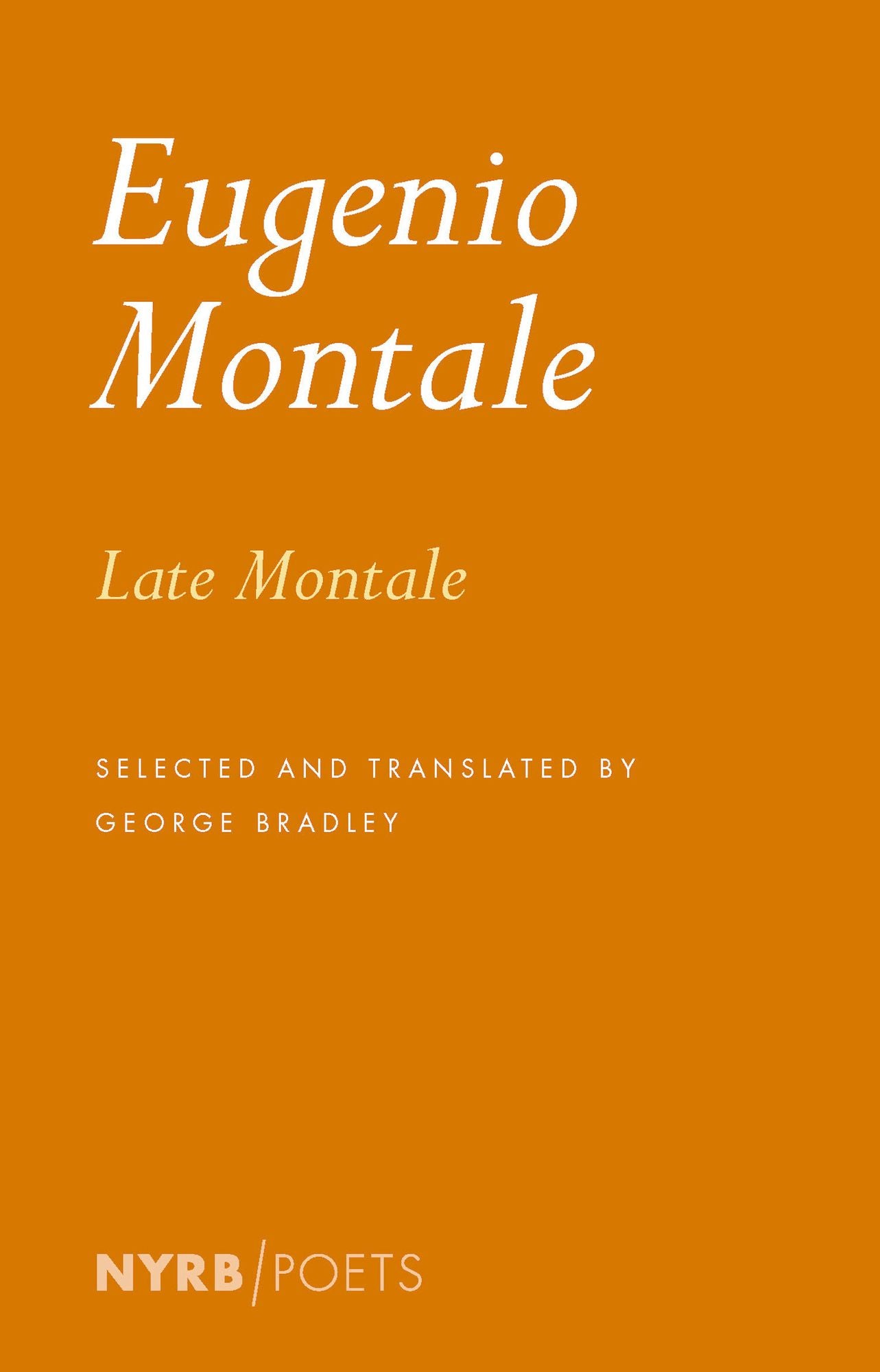 Late Montale