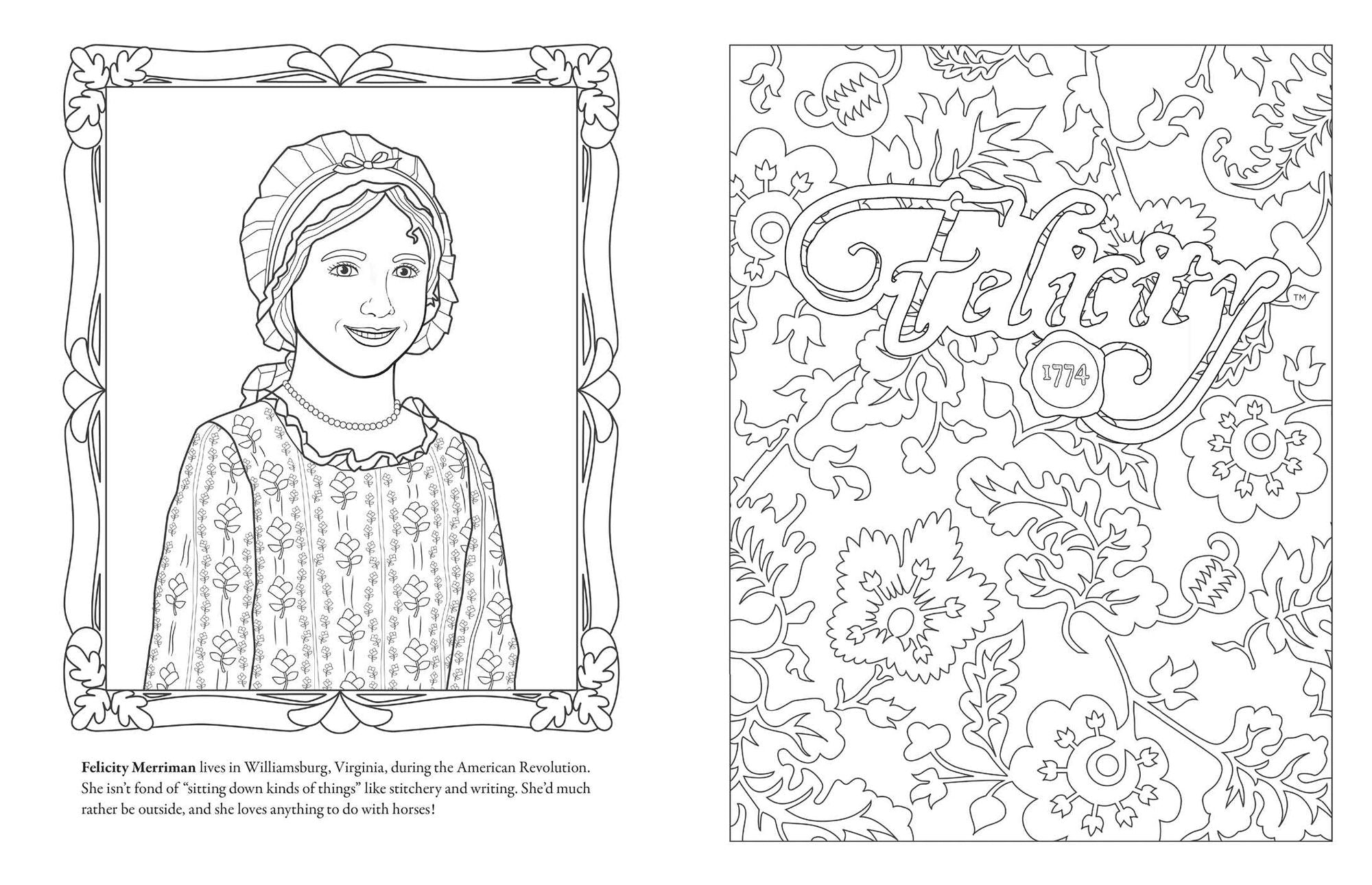 American Girl Coloring Journal: Playful Patterns & Mindful Activities Inspired by Your Favorite American Girl Characters