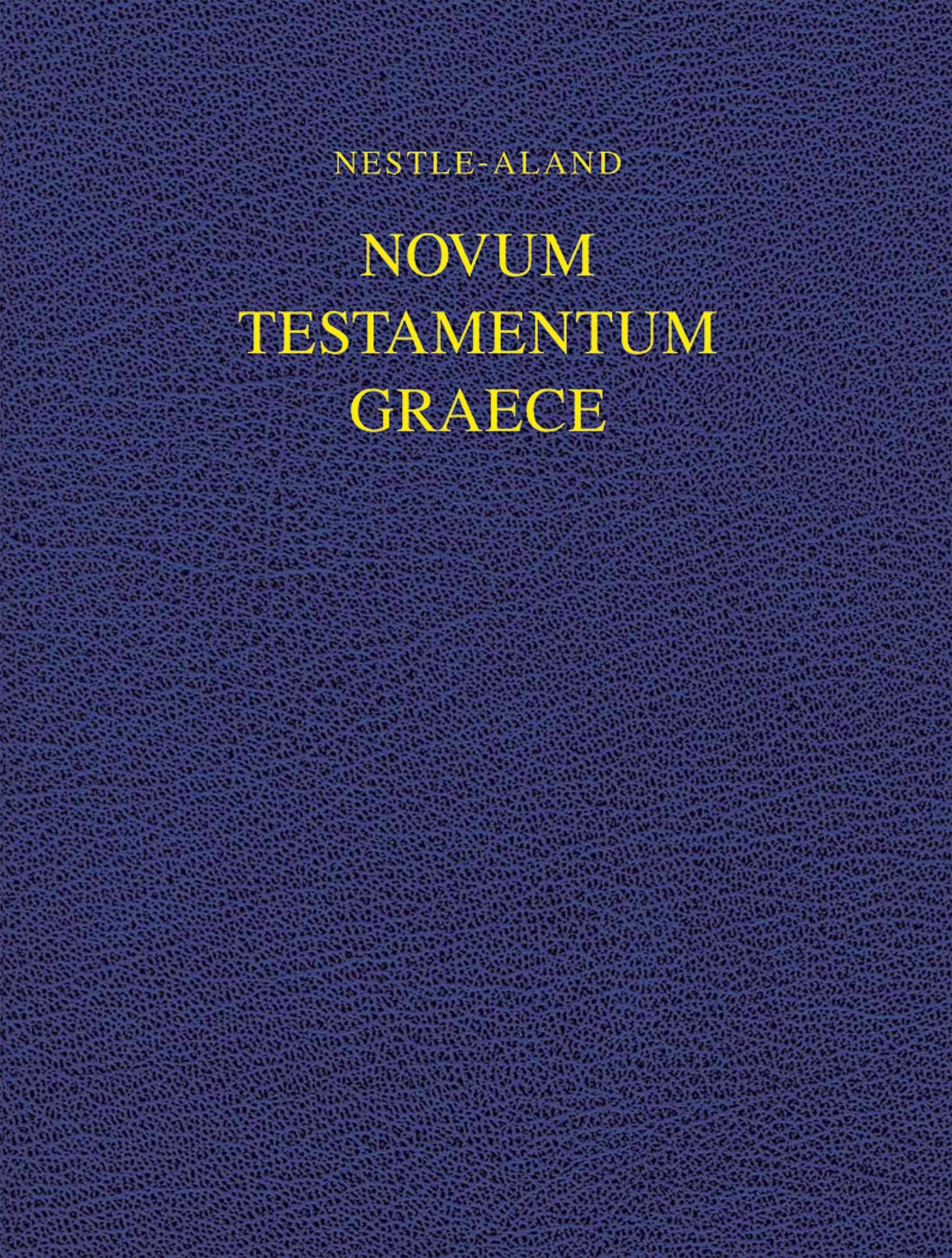 Novum Testamentum Graece (NA28), Wide Margin (Hardcover)