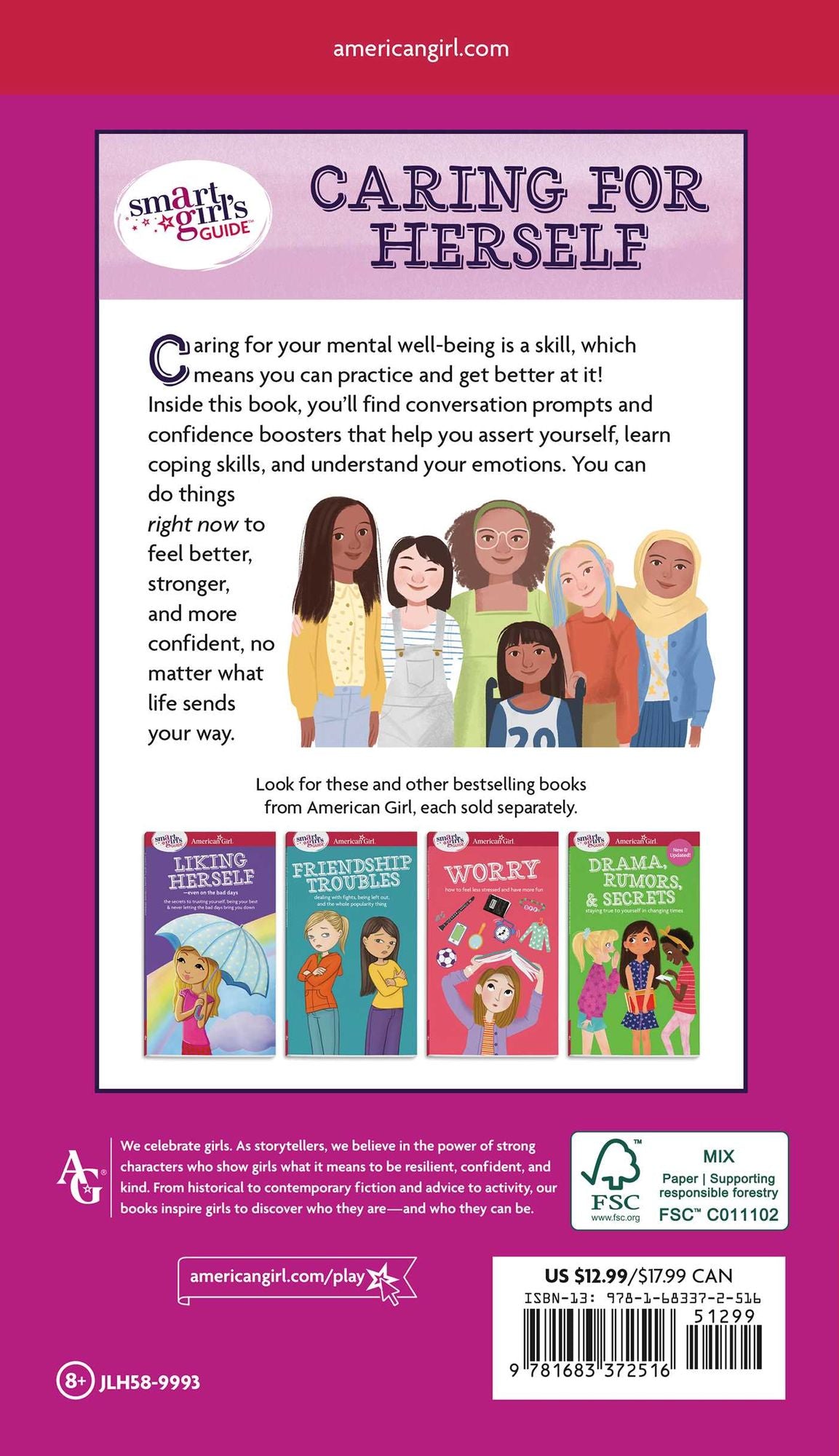 Smart Girl's Guide to Caring for Herself: Making Smart and Strong Choices to Help You Stay Positive During Changing and Challenging Times