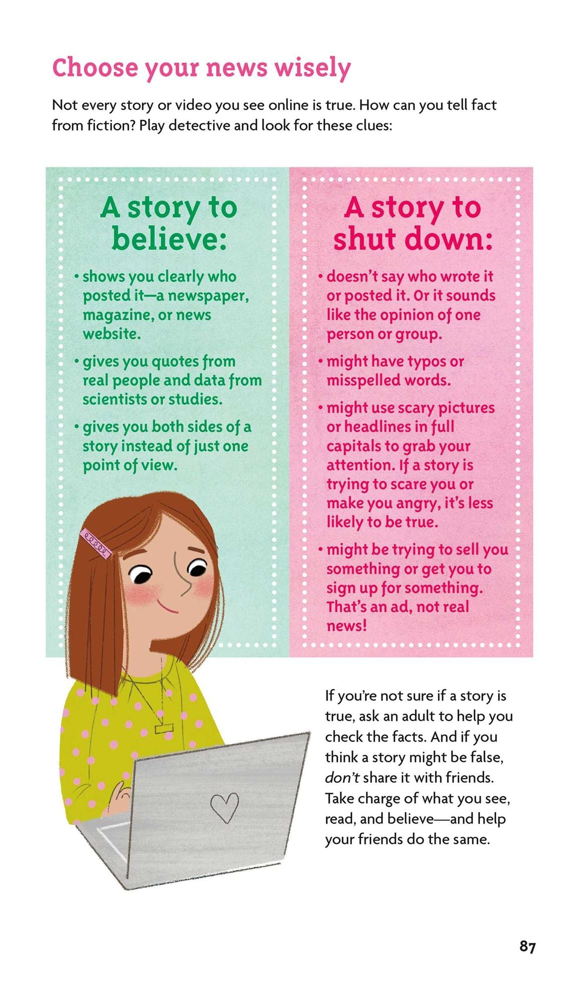 Smart Girl's Guide to Caring for Herself: Making Smart and Strong Choices to Help You Stay Positive During Changing and Challenging Times