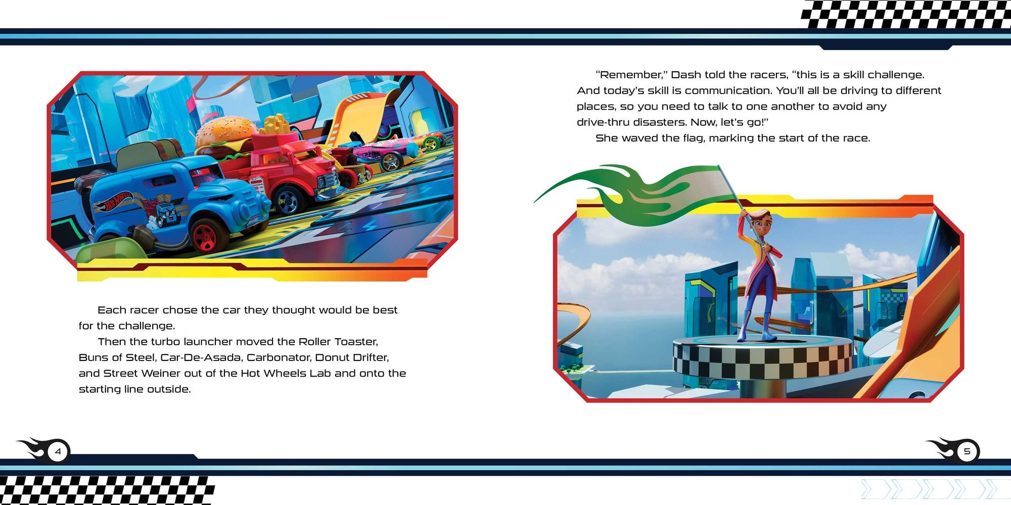 Hot Wheels Let's Race: Fast Food, Fast Cars!