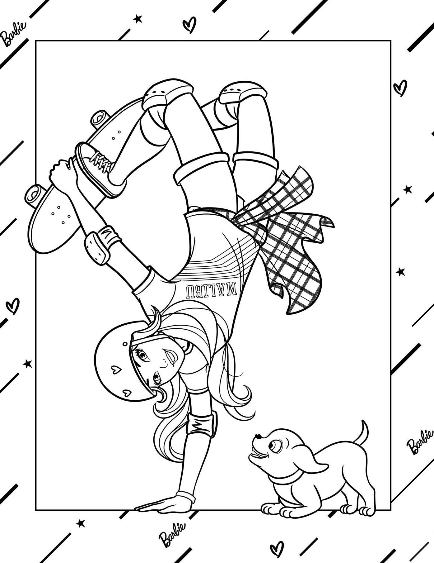 Barbie: Giant Coloring Book