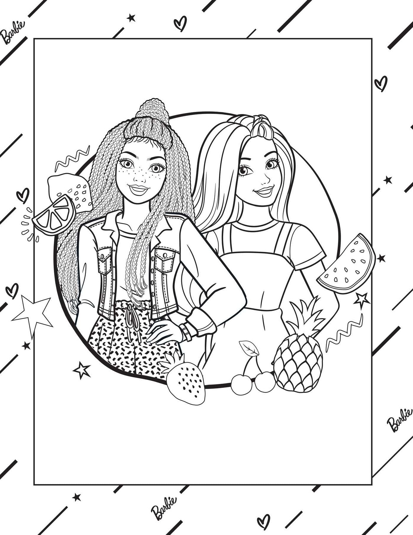 Barbie: Giant Coloring Book