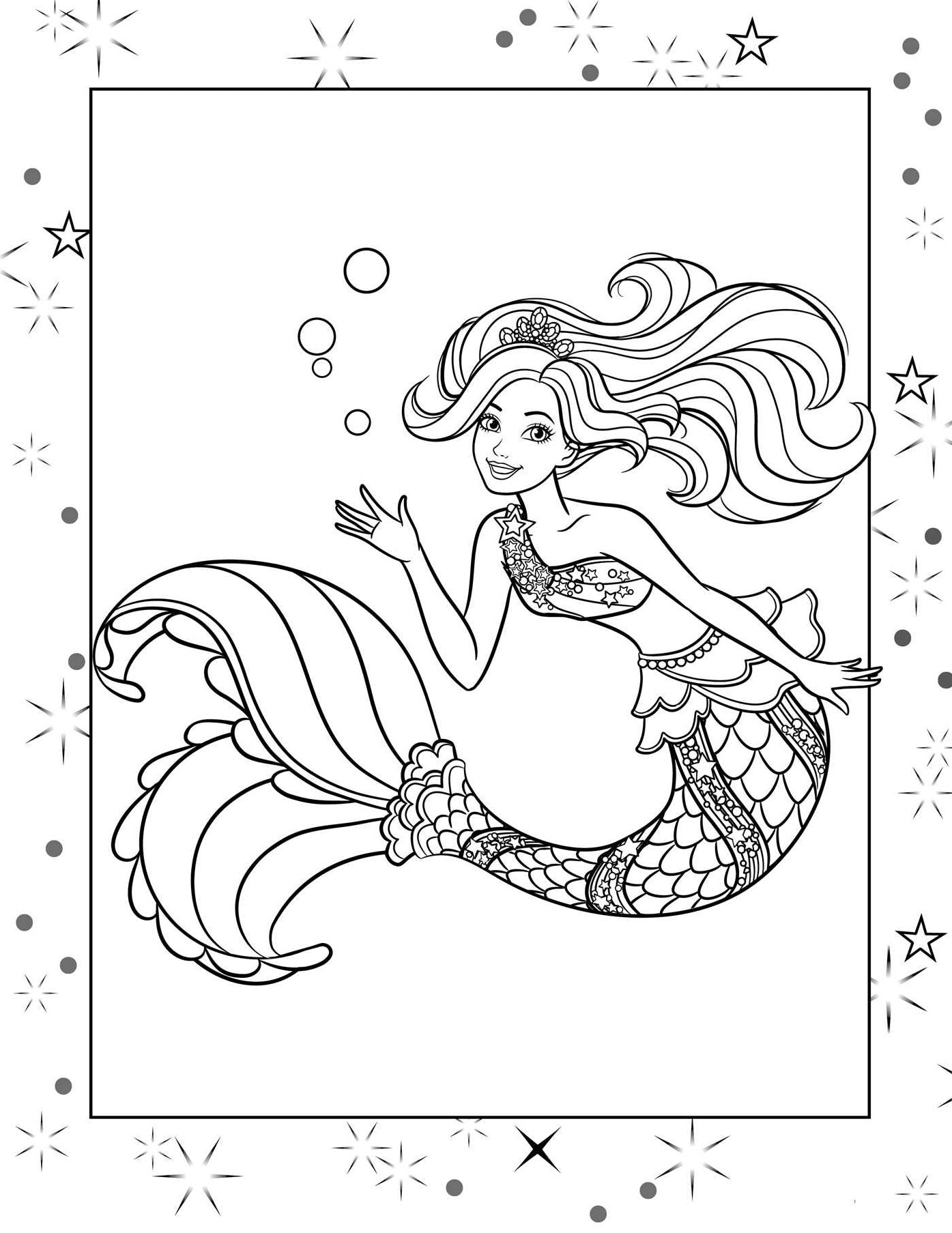 Barbie: Giant Coloring Book