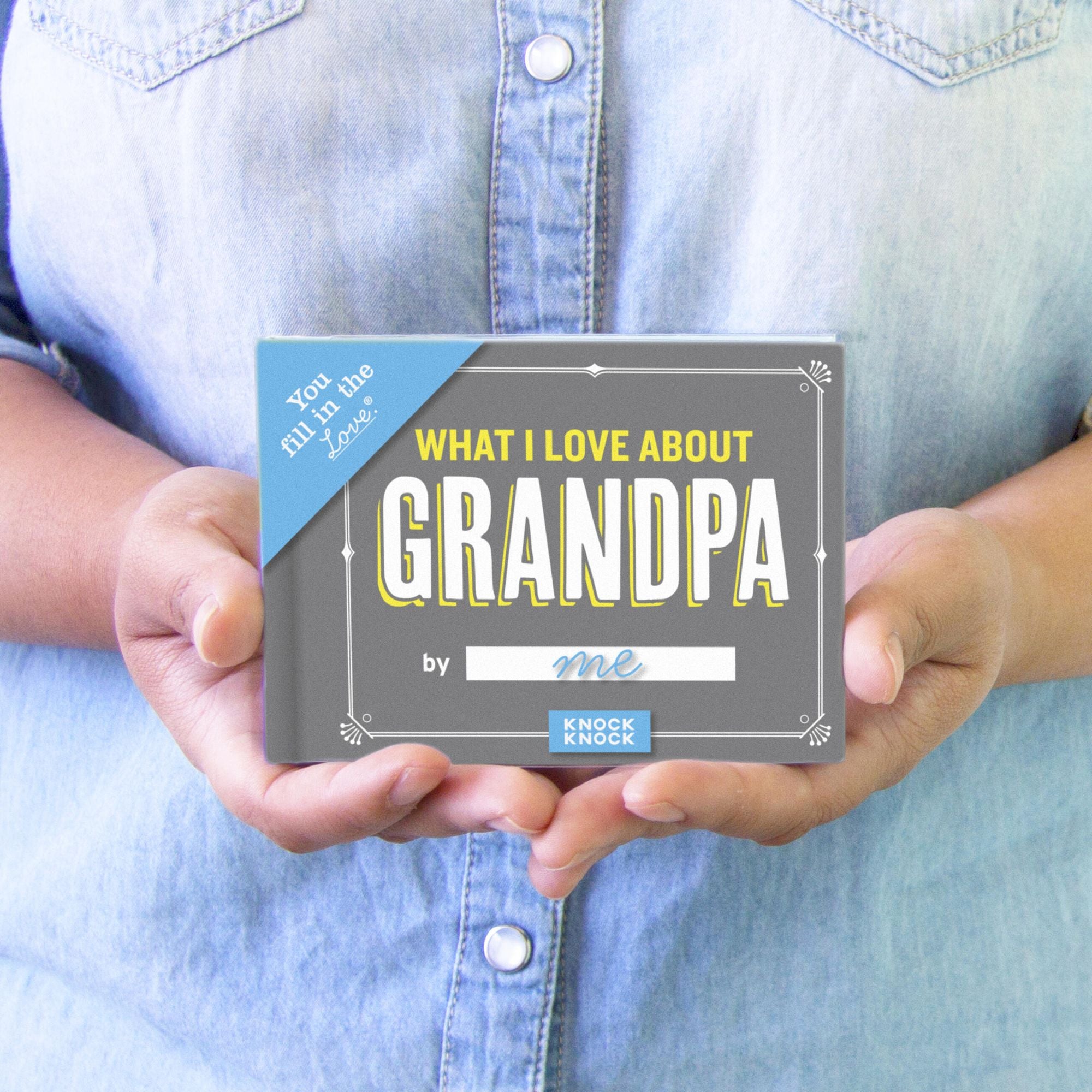 What I Love about Grandpa Fill in the Love Book