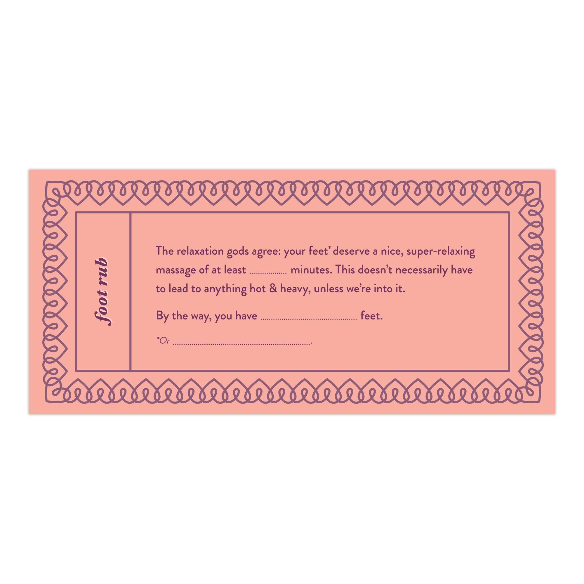 Fill in the Love Love Vouchers