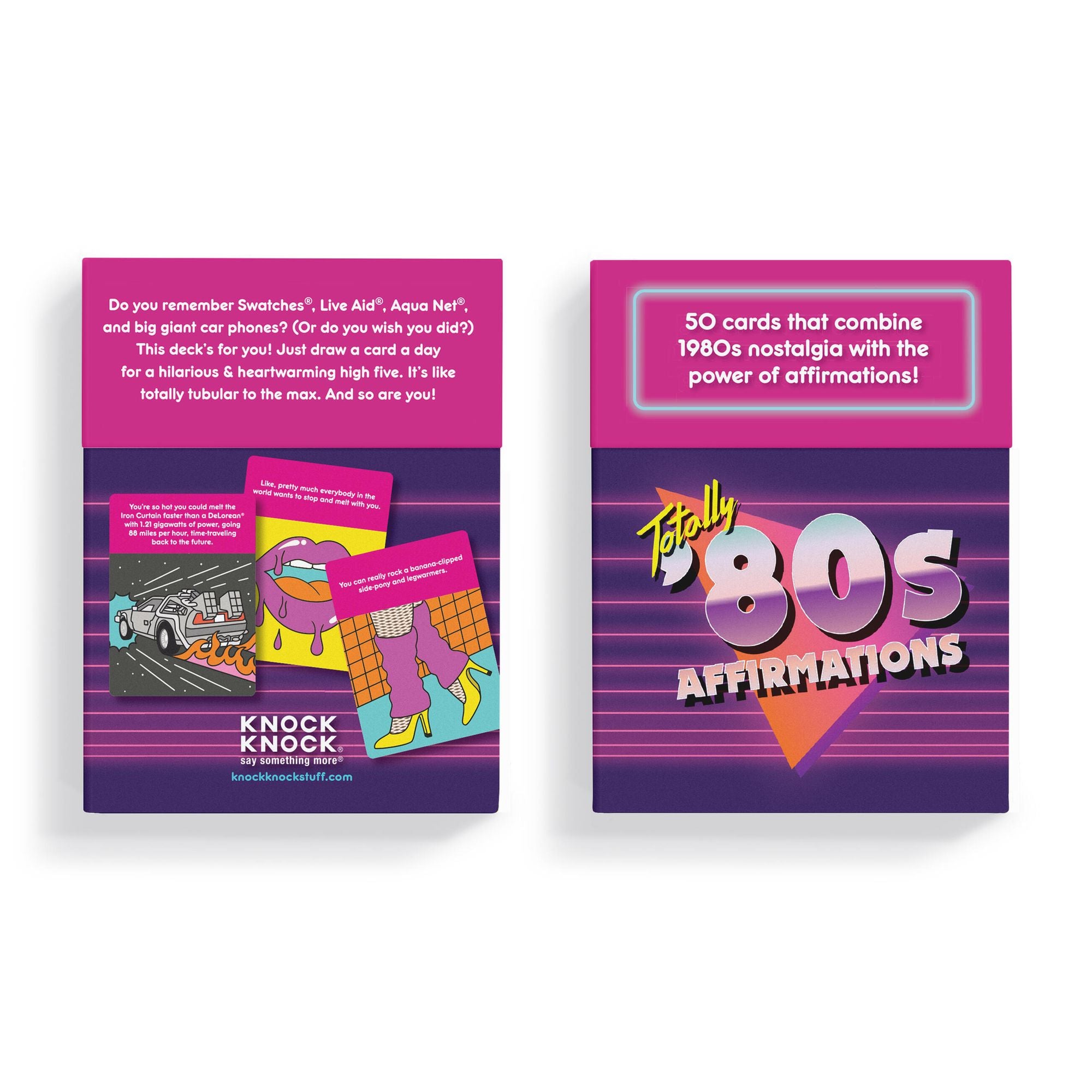 Totally 80s Affirmations Deck: 50 Cards That Combine 1980s Nostalgia With The Power of Affirmations! (Affirmations from the Decades)