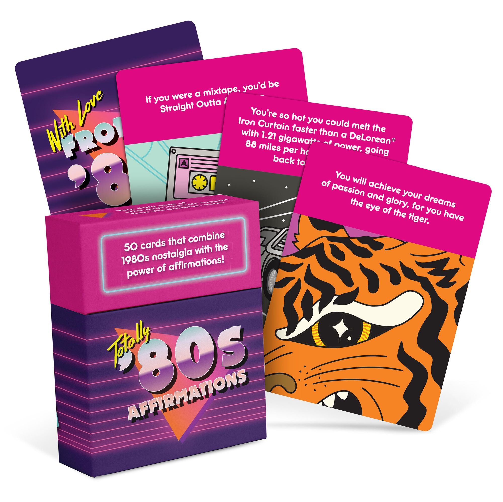 Totally 80s Affirmations Deck: 50 Cards That Combine 1980s Nostalgia With The Power of Affirmations! (Affirmations from the Decades)