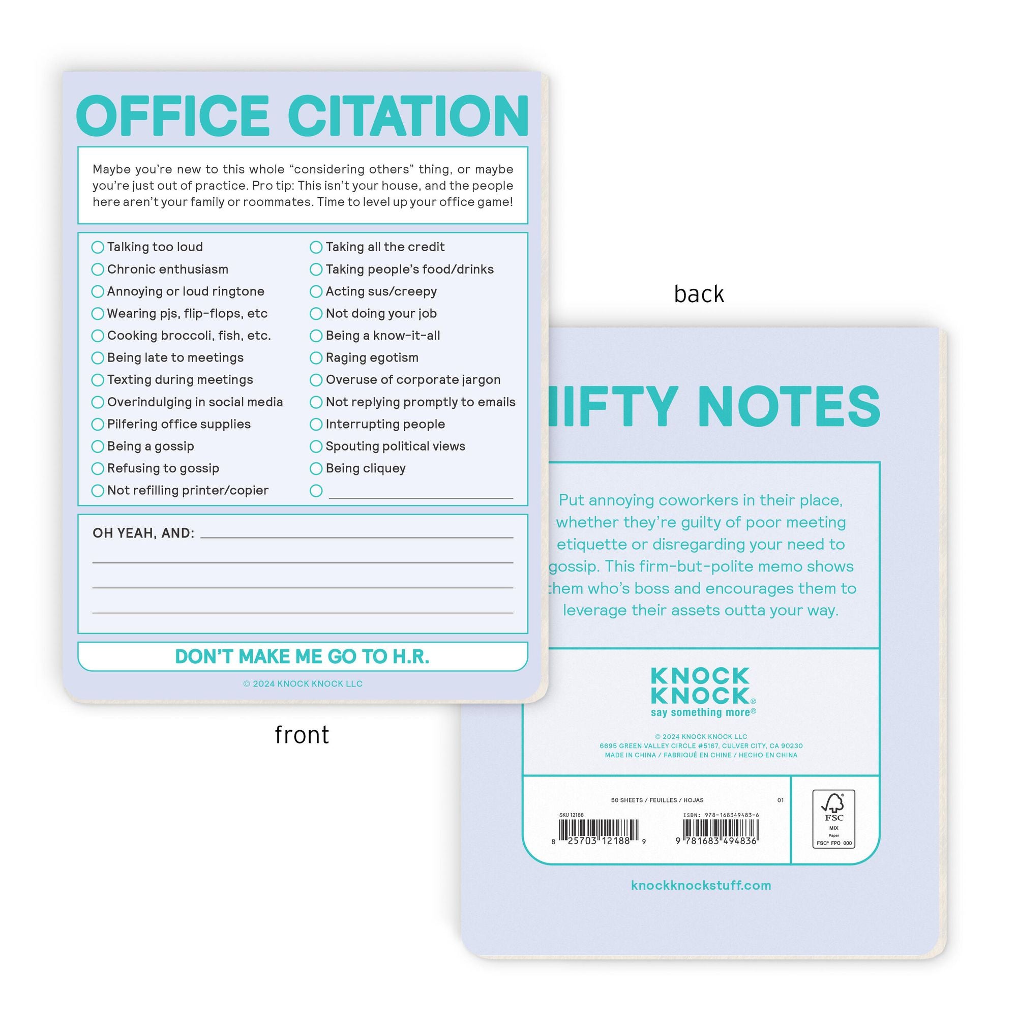 Office Citation Nifty Note (Second Edition)