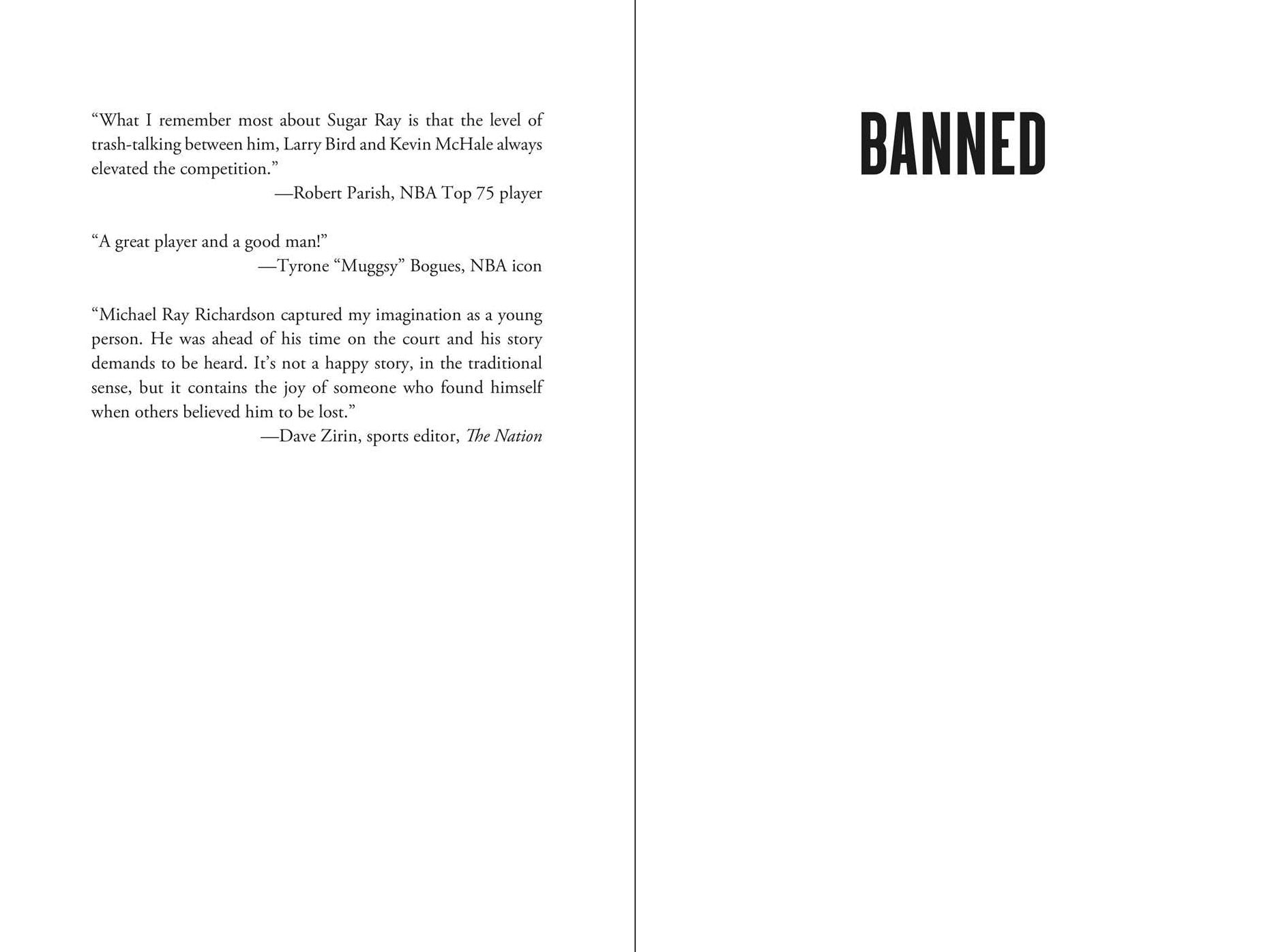 Banned: How I Squandered an All-Star NBA Career Before Finding My Redemption