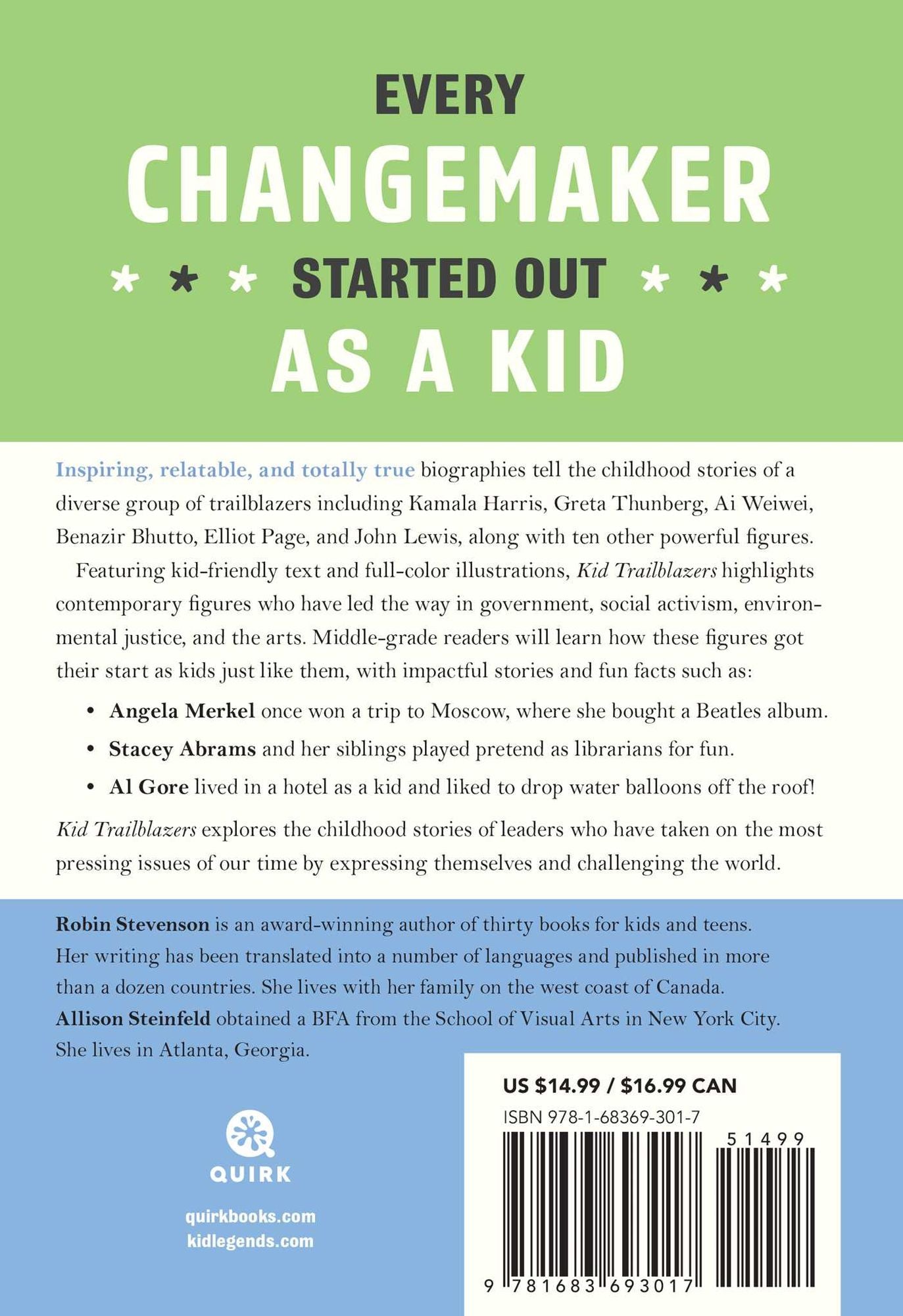 Kid Trailblazers: True Tales of Childhood from Changemakers and Leaders