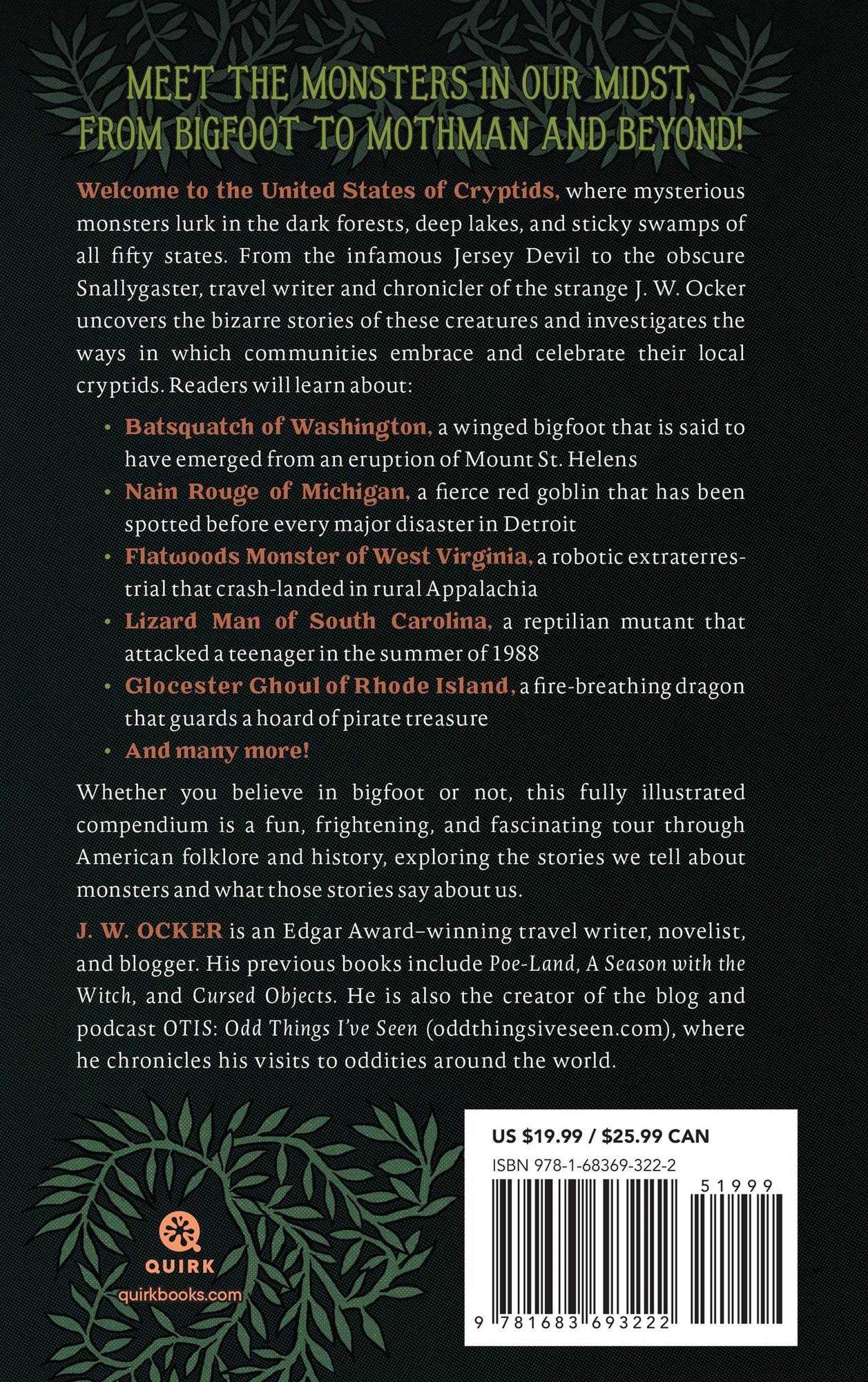 The United States of Cryptids: A Tour of American Myths and Monsters