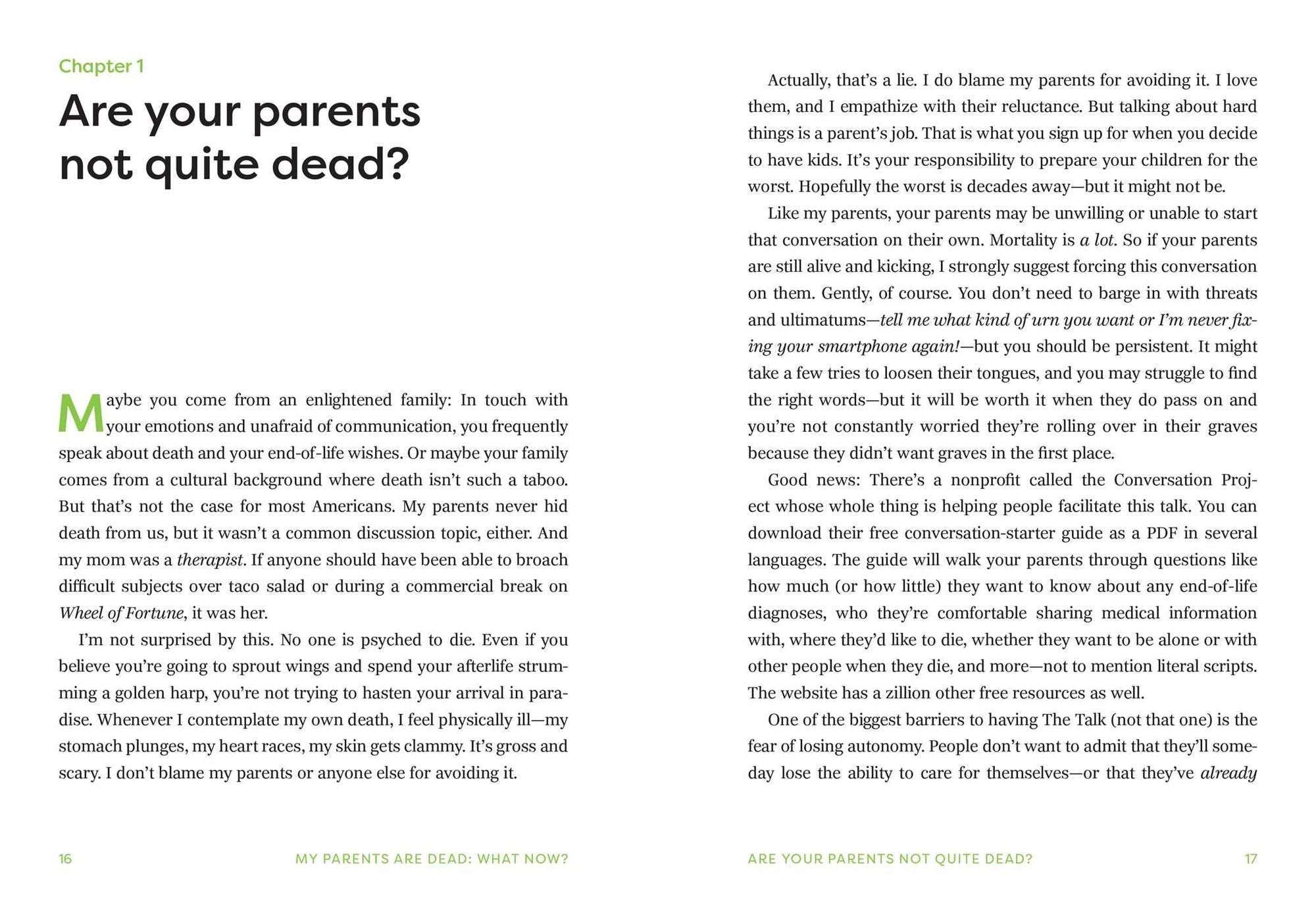 My Parents Are Dead: What Now?: A Panic-Free Guide to the Practicalities of Death