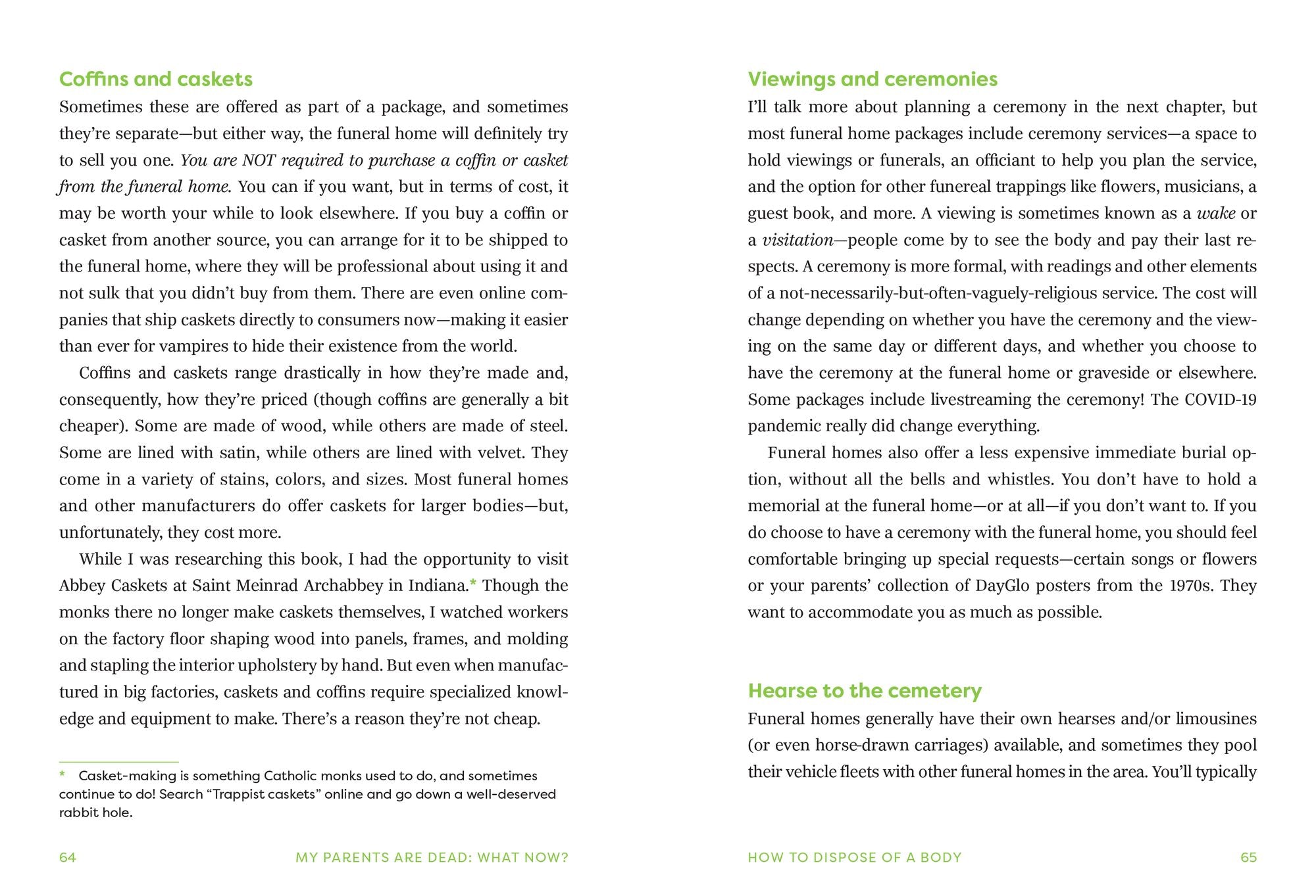My Parents Are Dead: What Now?: A Panic-Free Guide to the Practicalities of Death