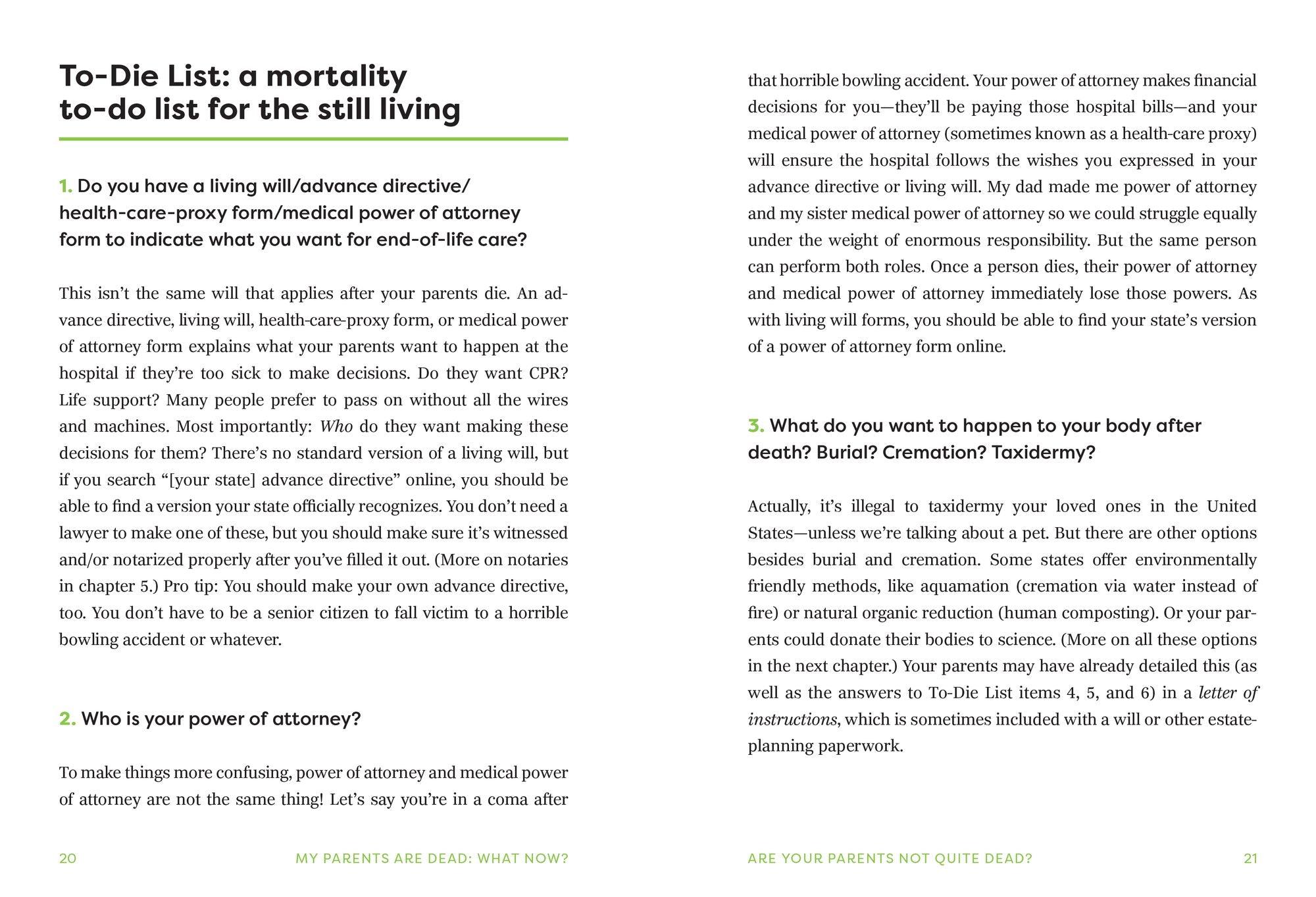 My Parents Are Dead: What Now?: A Panic-Free Guide to the Practicalities of Death