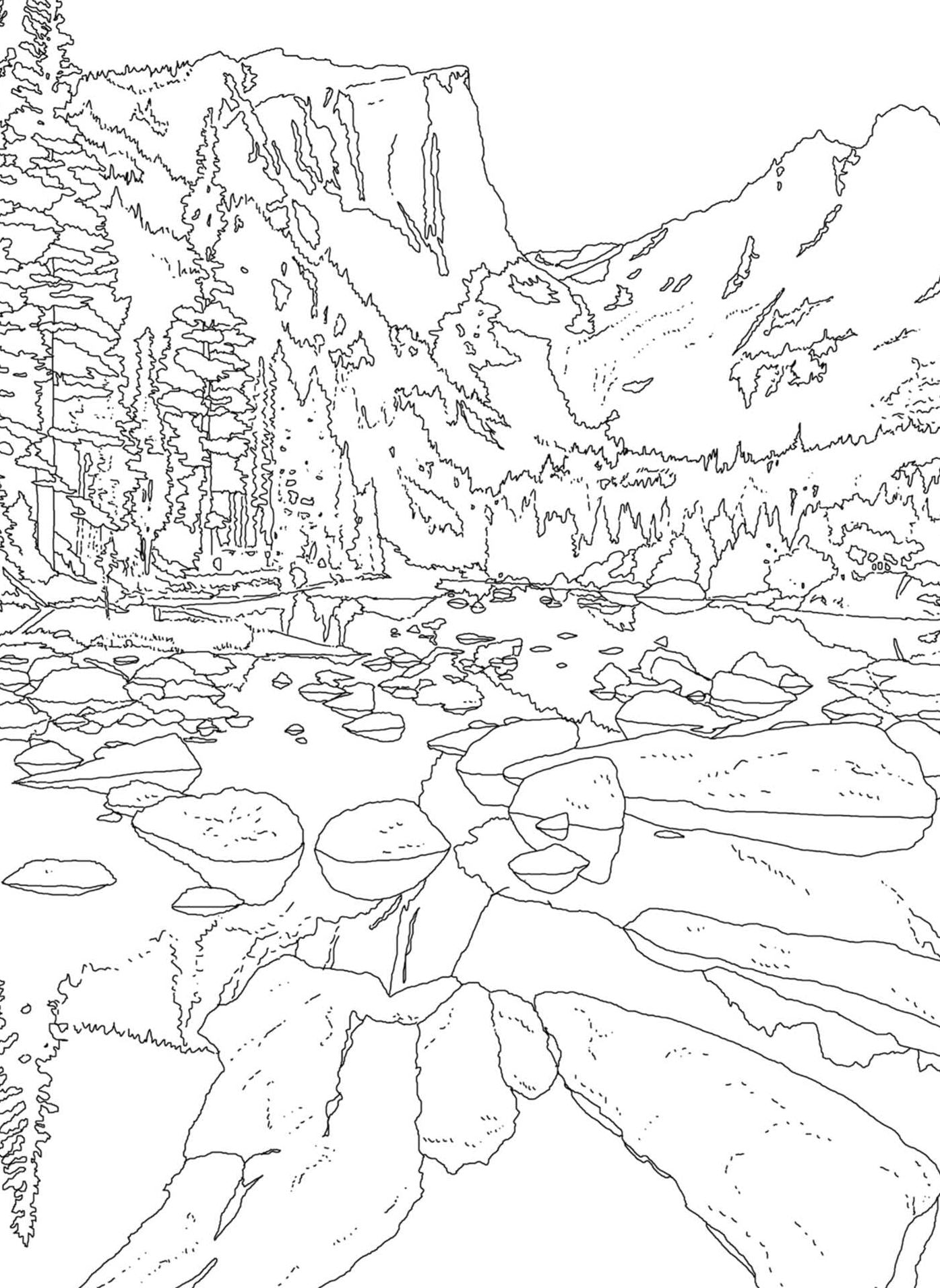 The National Parks Postcard Coloring Book: 20 Colorable Postcards of America's National Parks